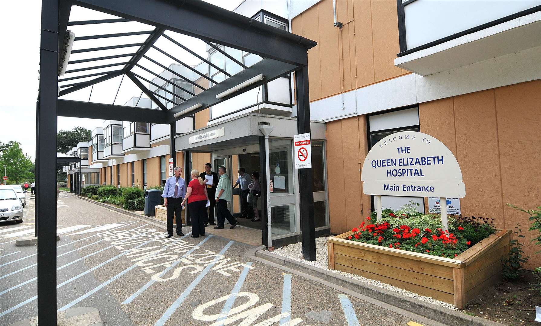 The Queen Elizabeth Hospital, King's Lynn. (4144558)