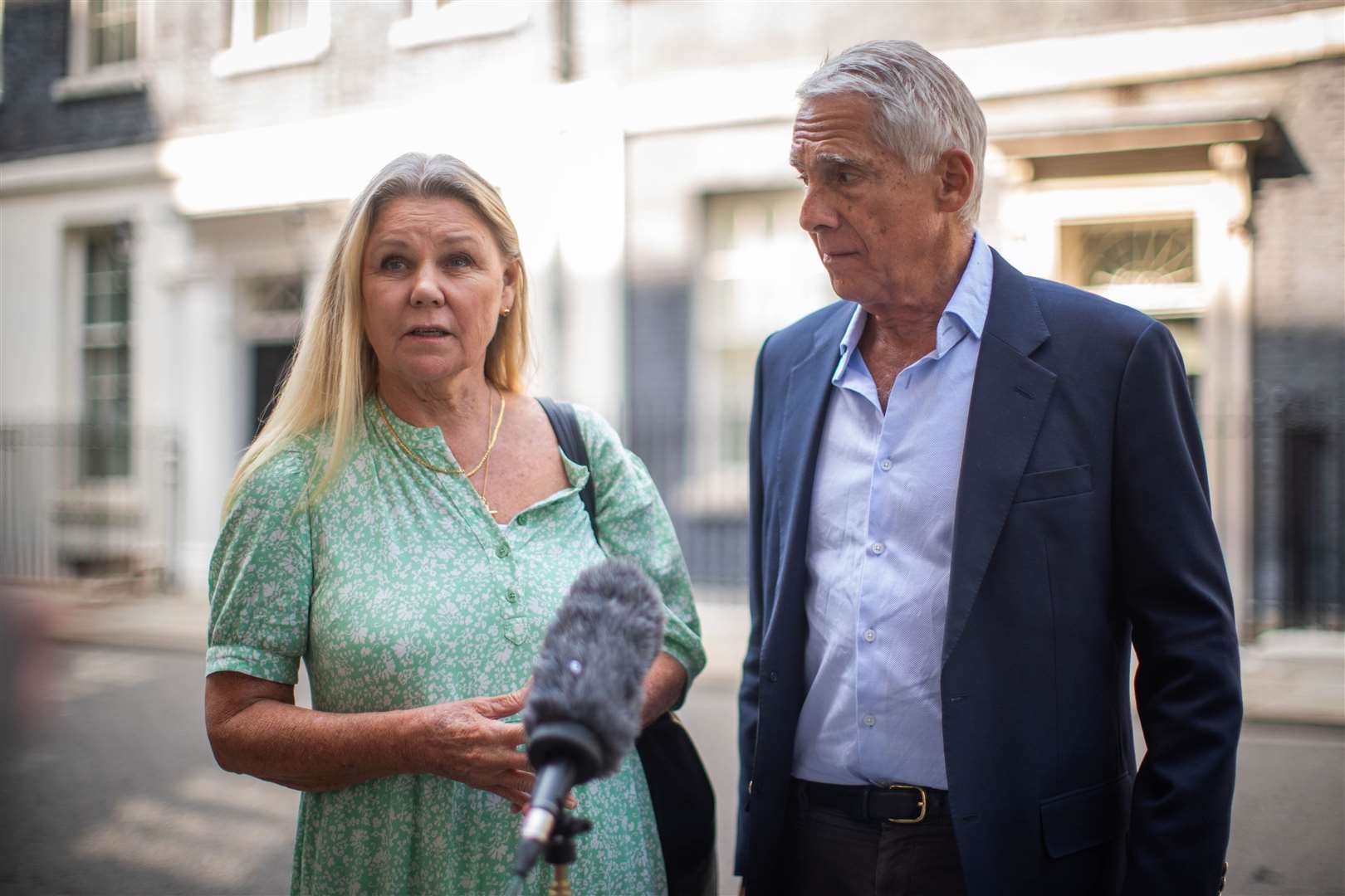 Heather Cornelius and Chris Pagett have called on Sir Keir Starmer to do more to secure Ryan Cornelius’s release (James Manning/PA)