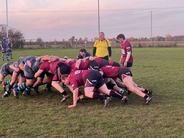 March Bears in action against St Neots