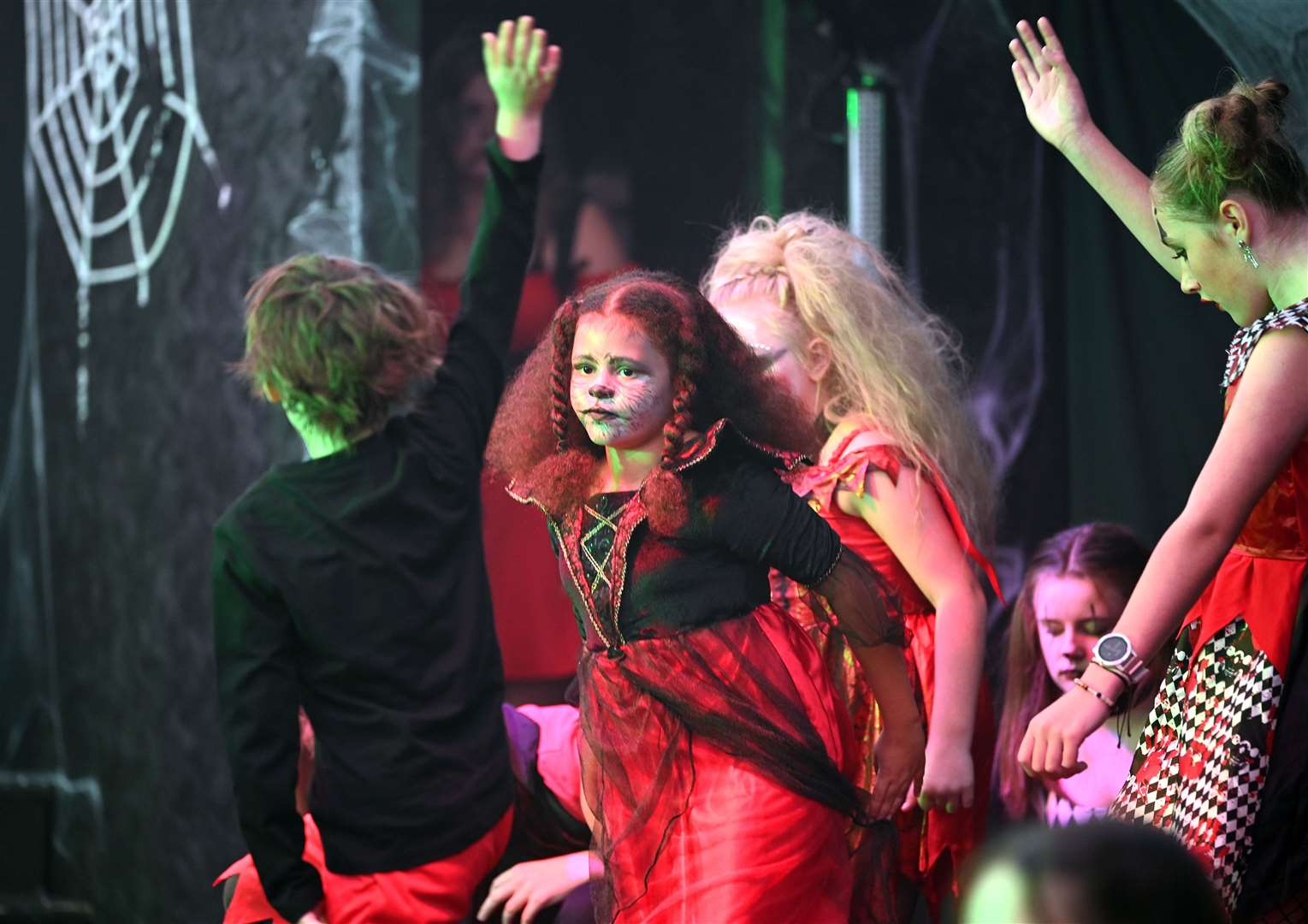 Nine Lives Theatre Company dress rehearsal of their Halloween show. (60312162)