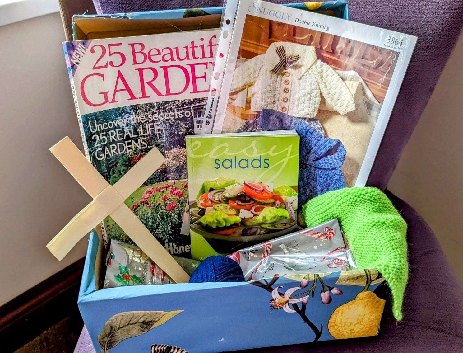 Staff at a Fenland care home have been hard at work creating memory boxes for residents to enjoy.