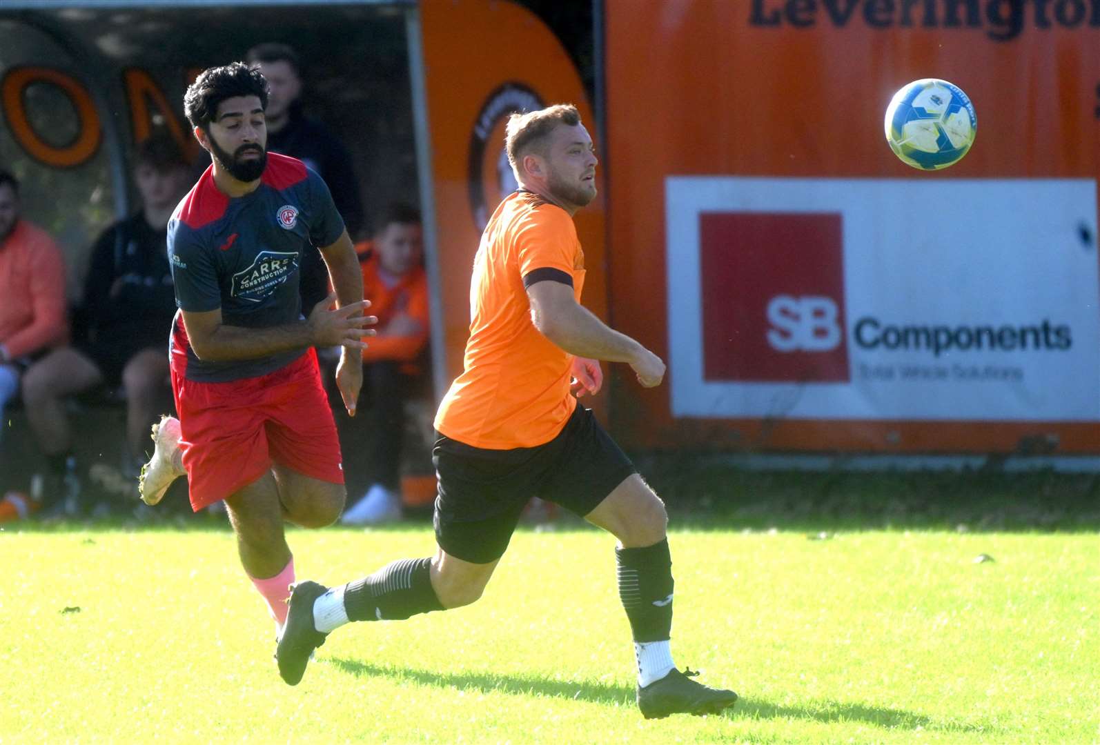 Kieran Hamilton has scored in Leverington Sports’ last two games