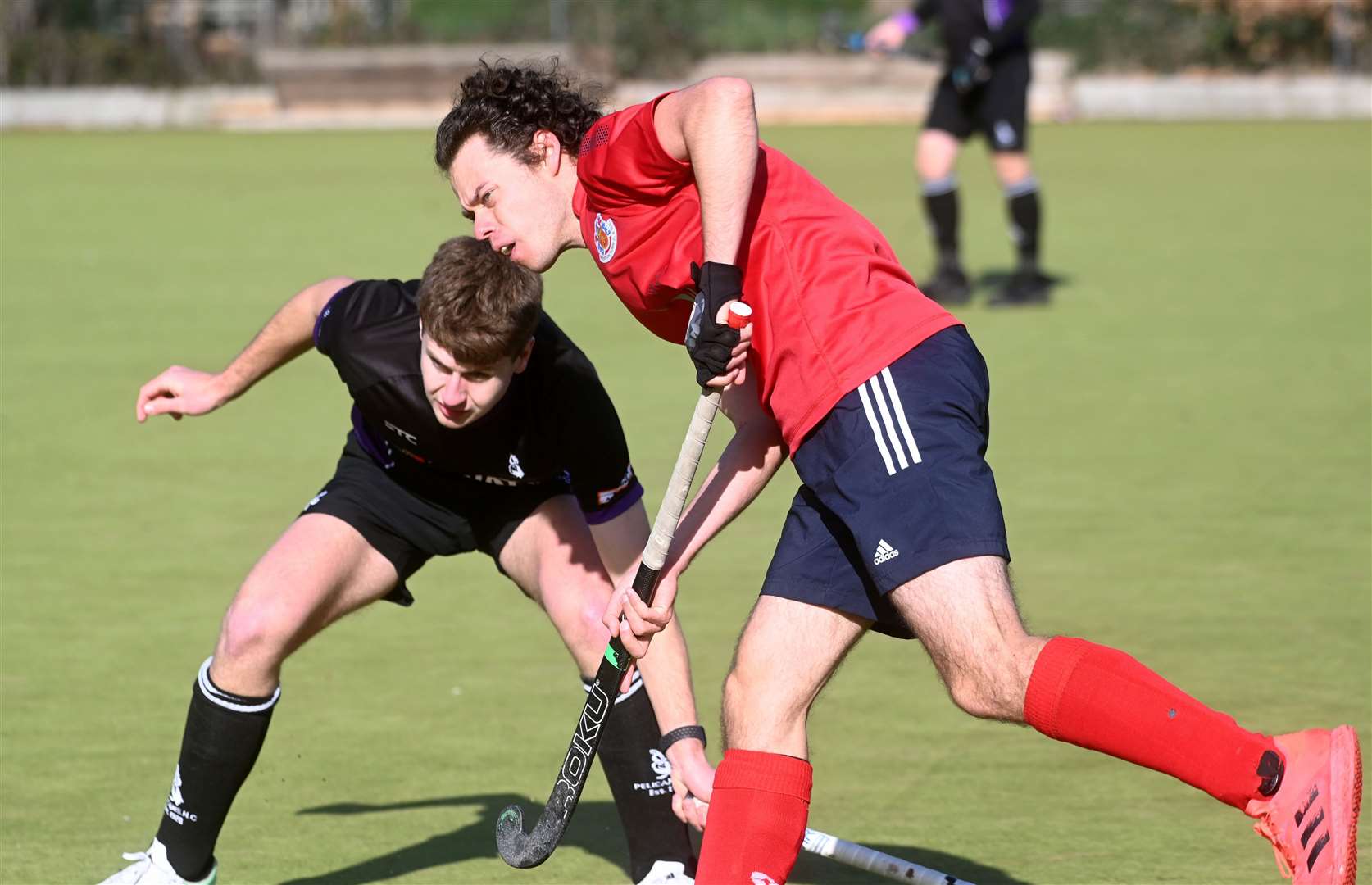 Wisbech hockey action from last season