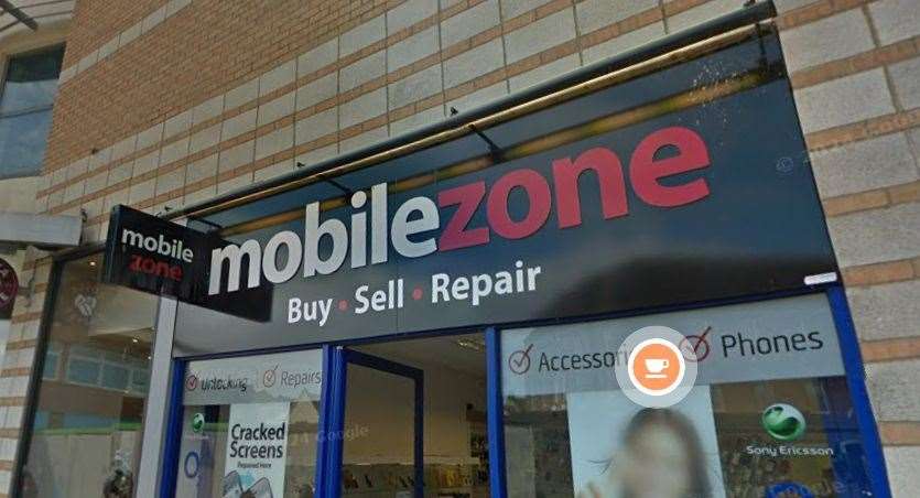 Andrew Yallop stole 22 iPhones from Mobile Zone on Broad Street in Lynn. Picture: Google Maps