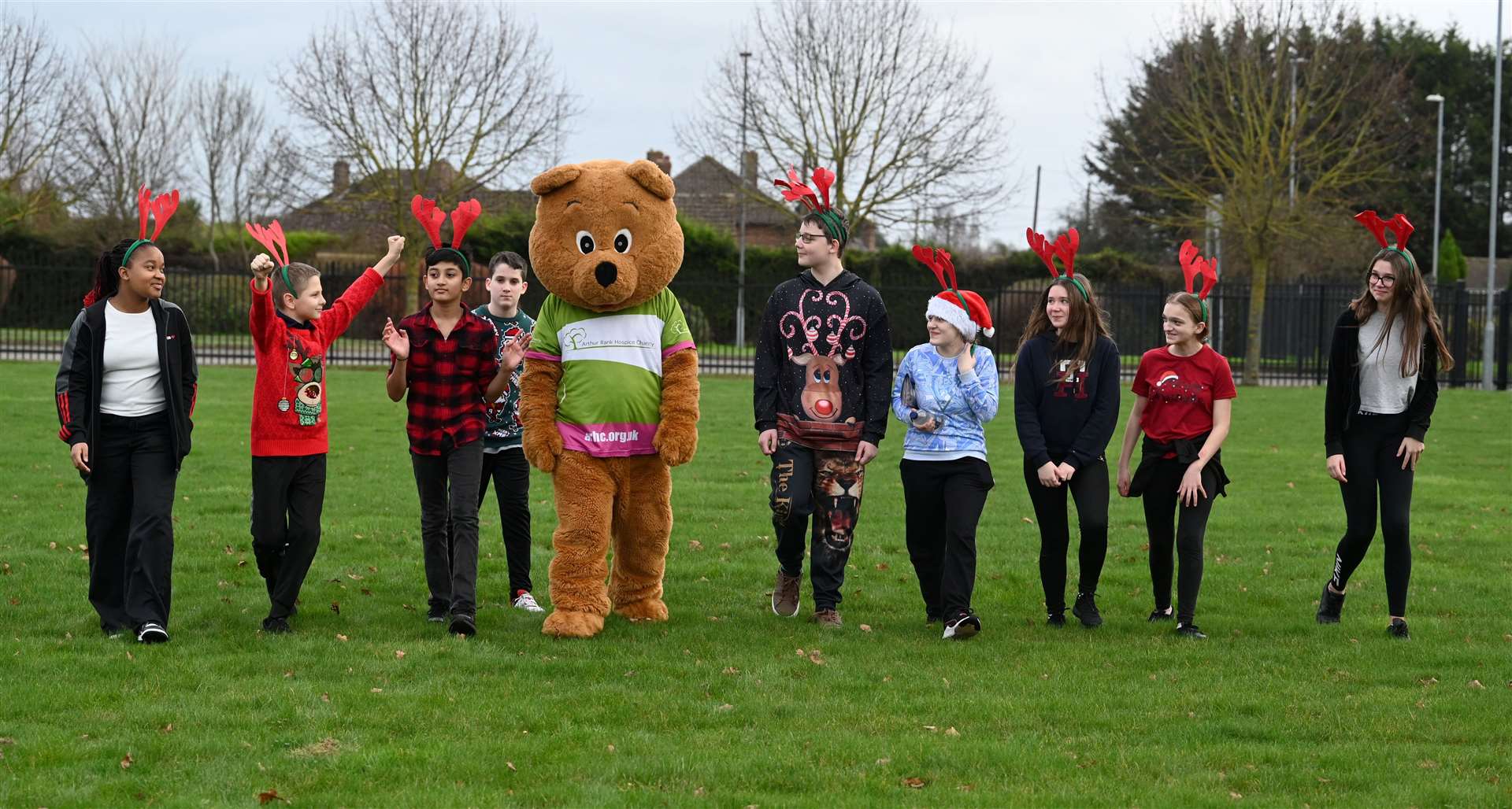 Rudolph Run for Alan Hudson Centre at Thomas Clarkson Academy