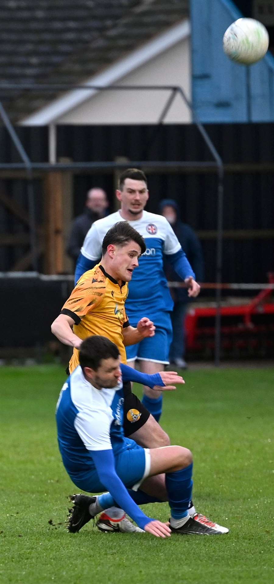 March Town United v Takeley in the Third Round of the FA Vase.