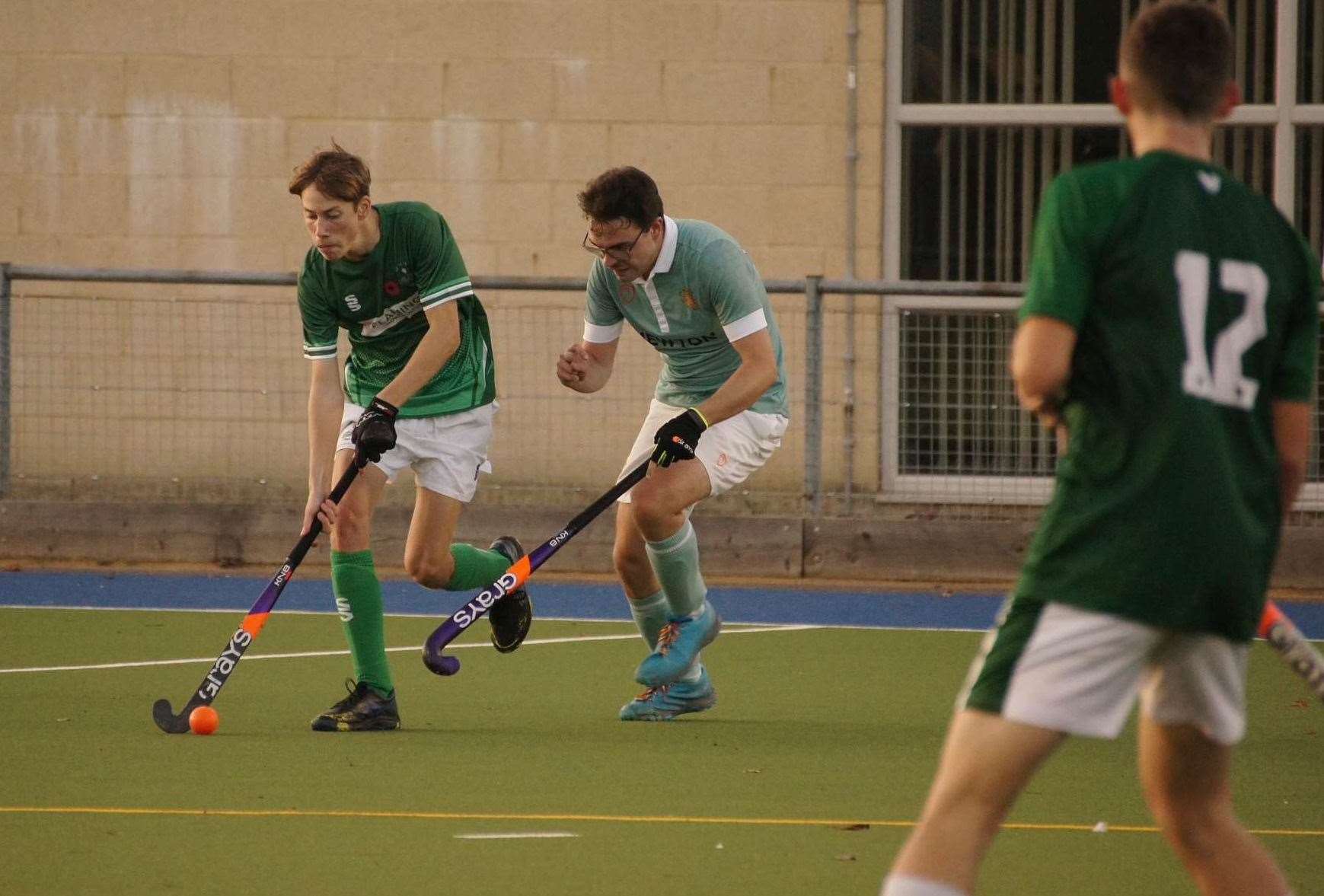 Long Sutton in Division 2NW action against St Ives at the weekend