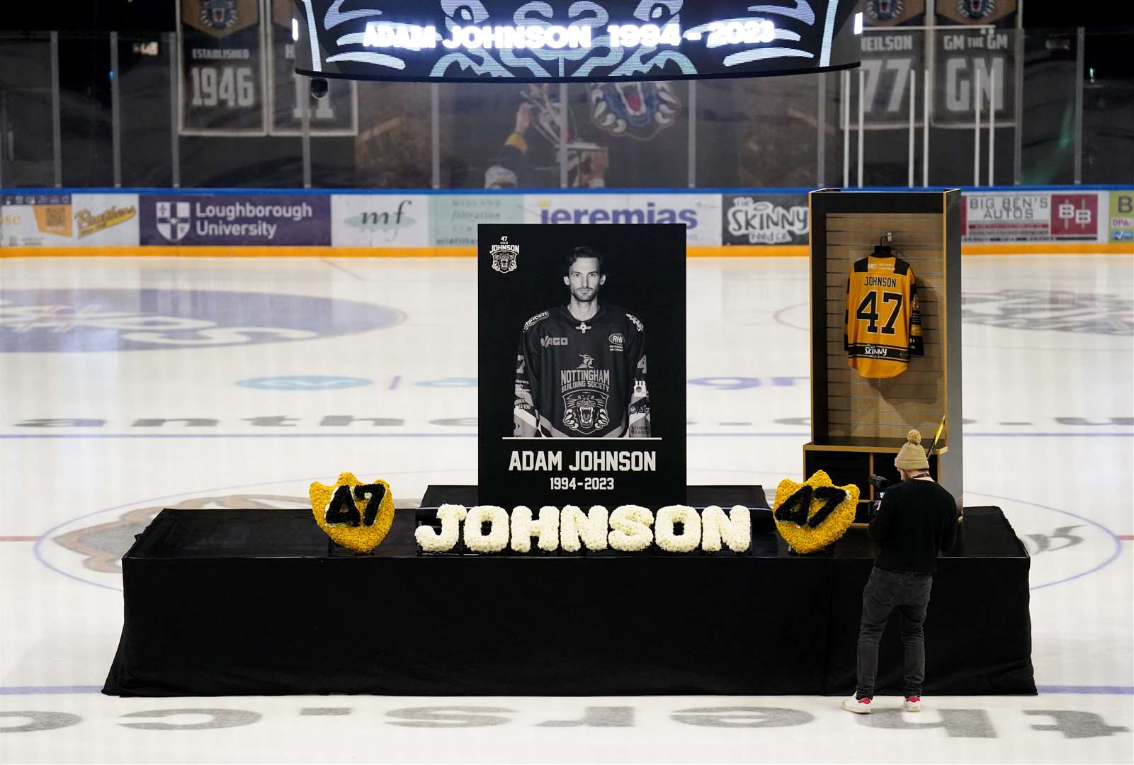 Adam Johnson’s death shocked the ice hockey world (Zac Goodwin/PA)