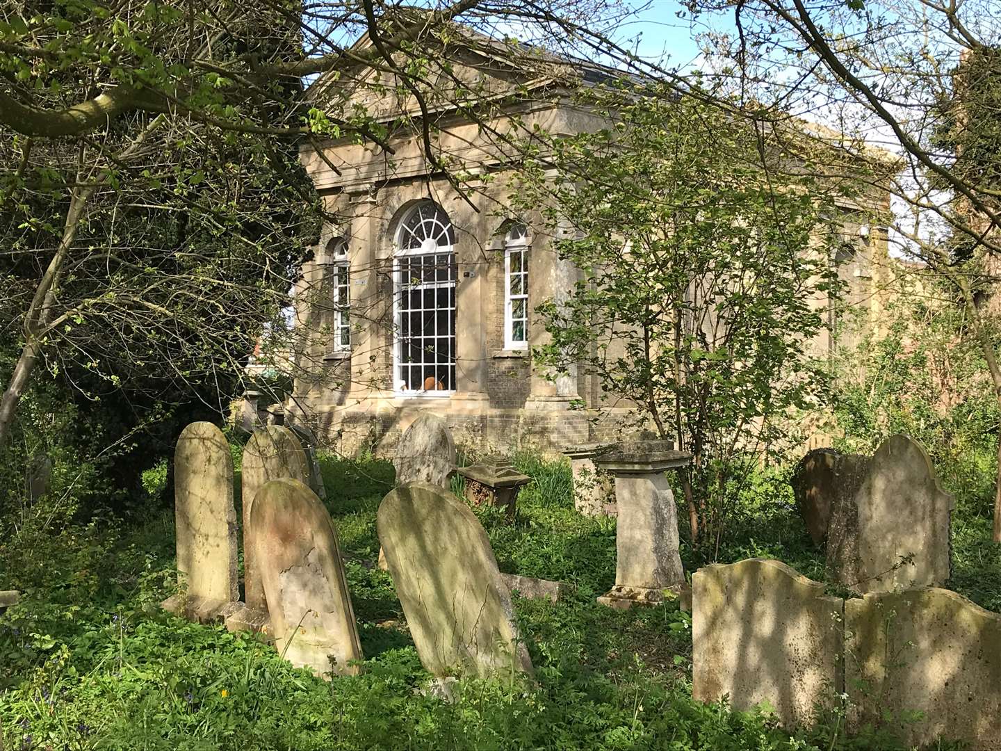 Wisbech General Cemetery and chapel basking in the April sunshine. Wisbech Society has been awarded a Culture Recovery Fund for Heritage grant of up to £20,000. (Wisbech Society/Paul E Eden) (46726035)