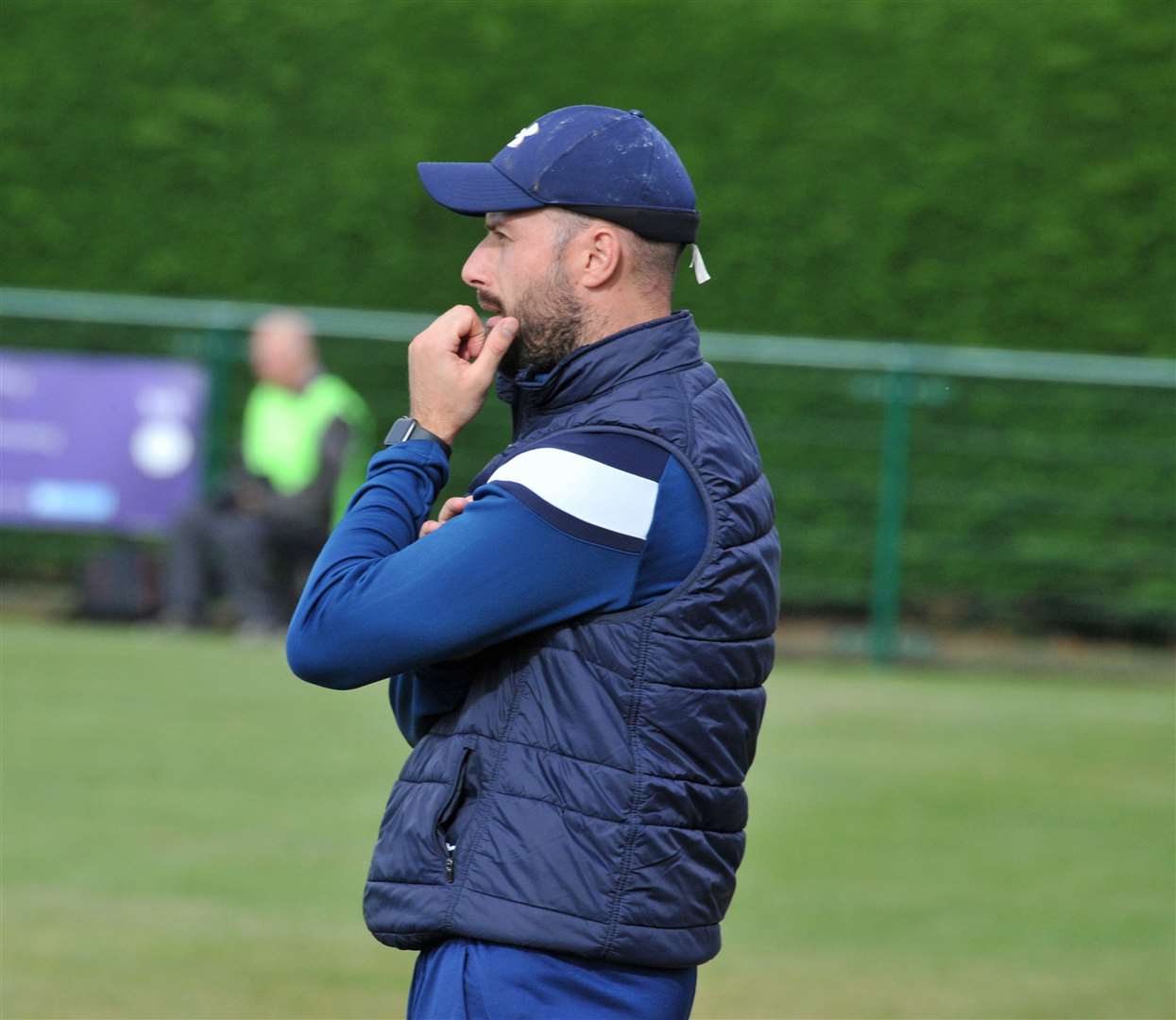 Wisbech Town manager Luke Hipwell