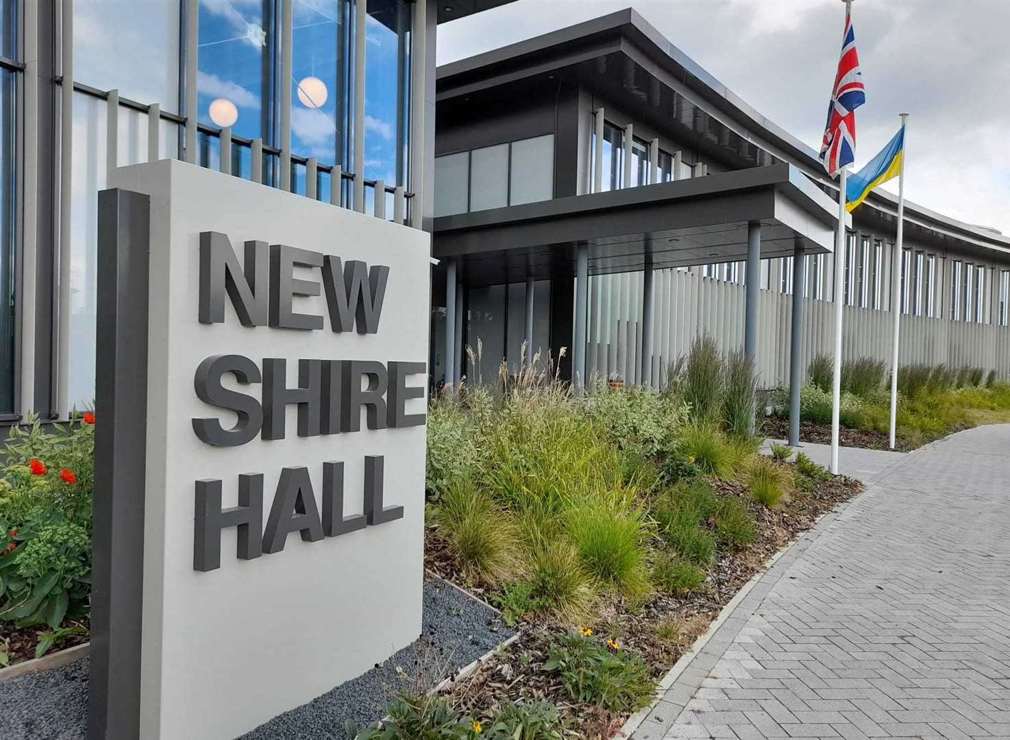 New Shire Hall, home of Cambridgeshire County Council.