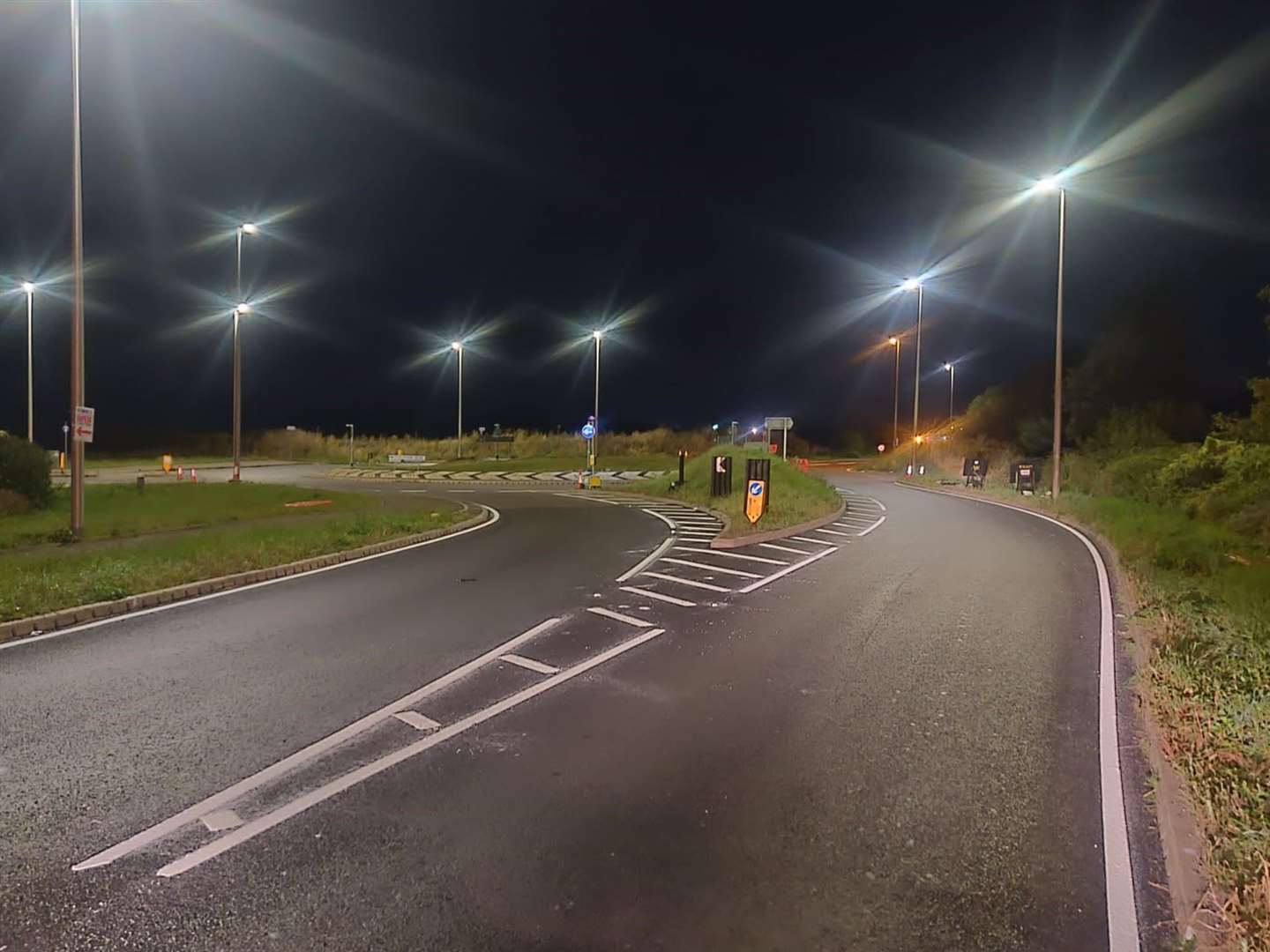 The road has been resurfaced as part of a major Cambridgeshire project