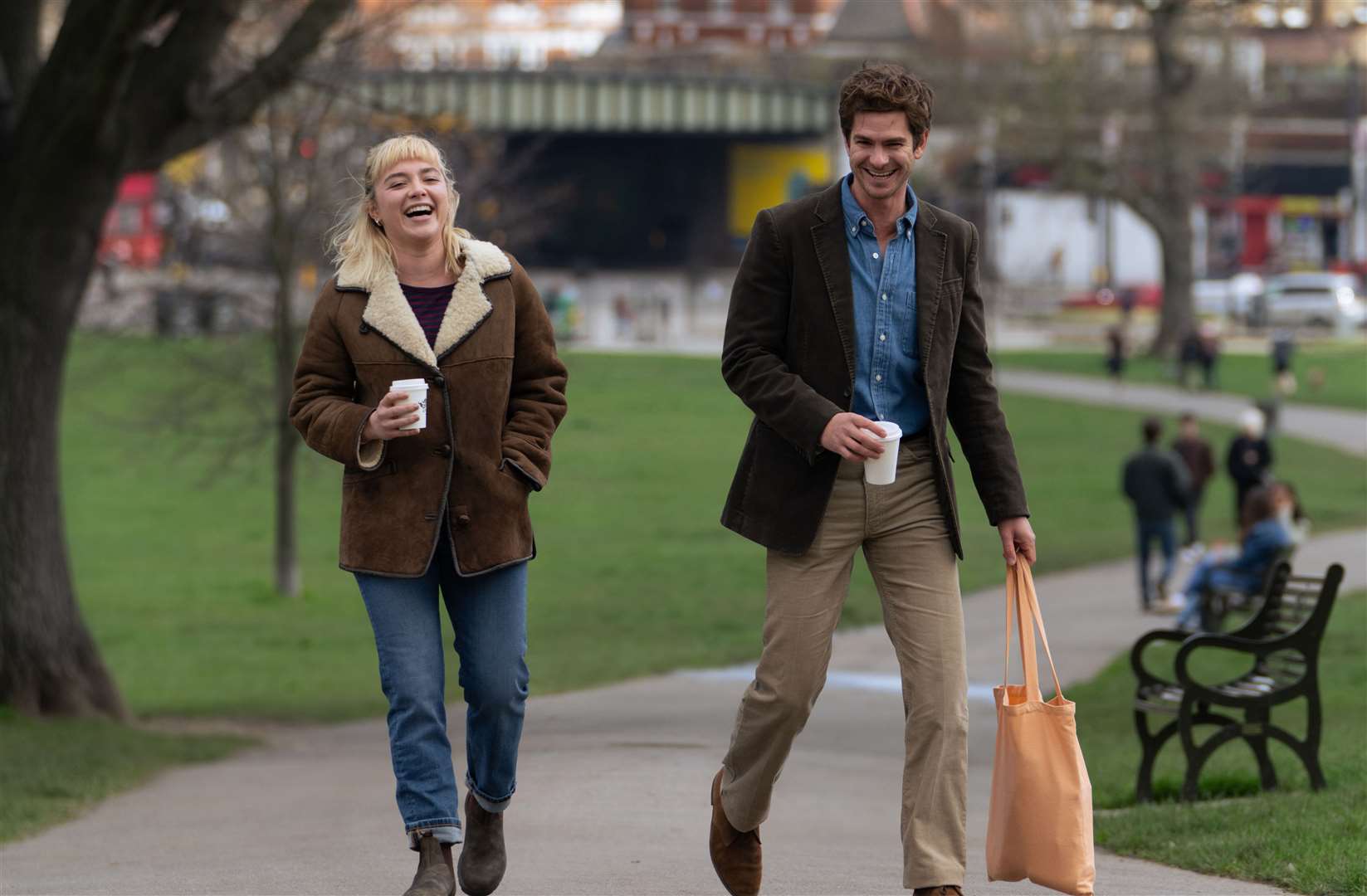 Andrew Garfield and Florence Pugh star in We Live in Time