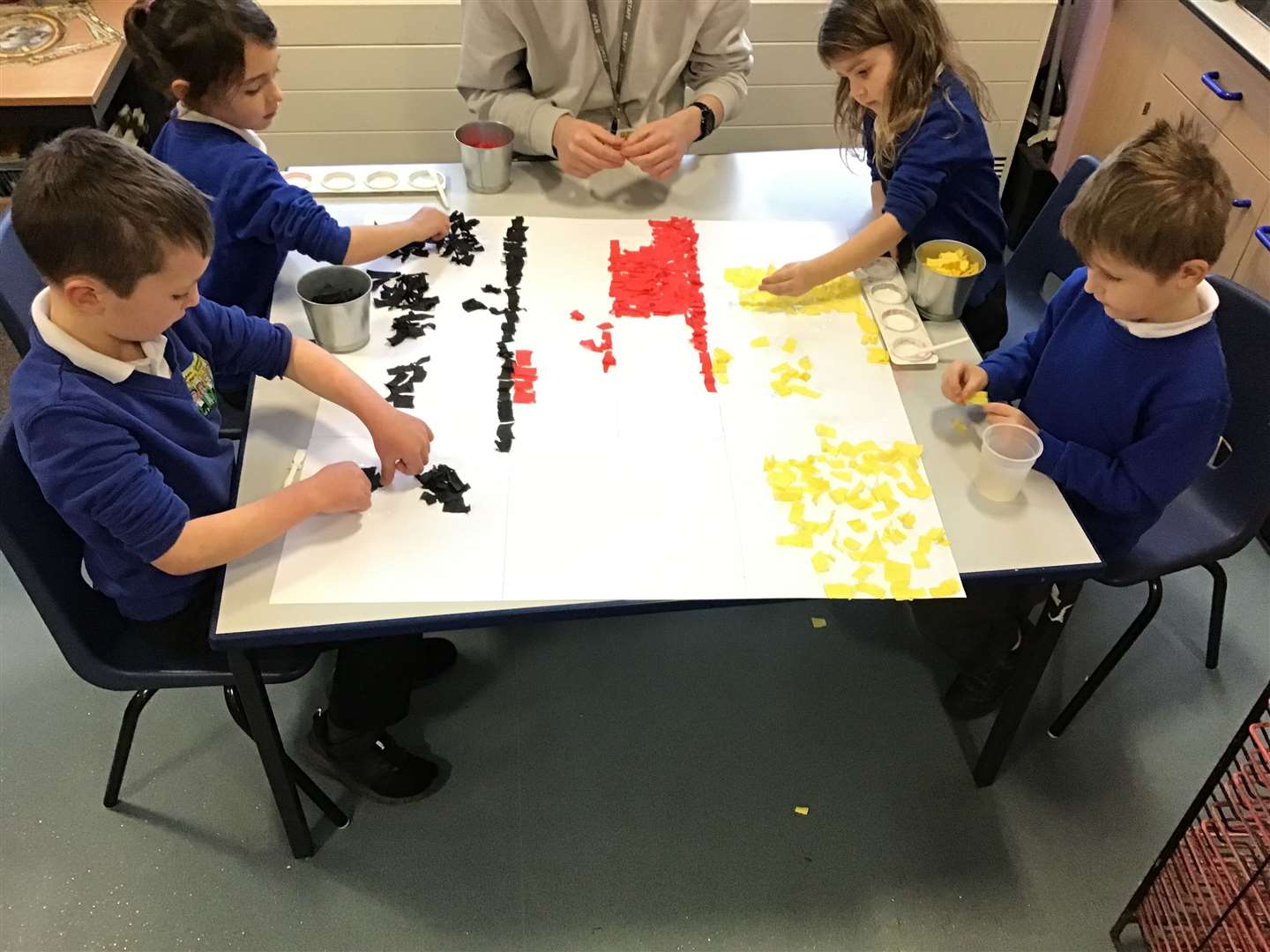 Pupils at Manea school held a new-age kurling tournament to mark the opening of the Winter Olympics. (54826449)