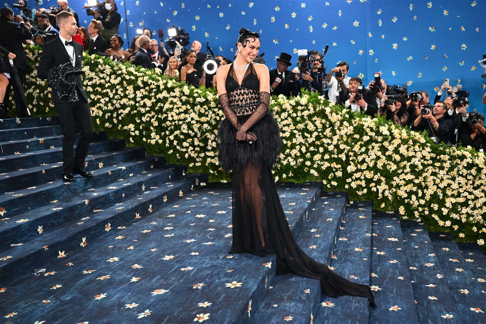 Dua Lipa attending the Metropolitan Museum of Art Costume Institute Benefit Gala (Matt Crossick/PA)