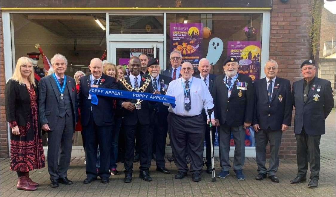The mayor of Wisbech officially opened the store last Friday. Picture: Angela Pinto