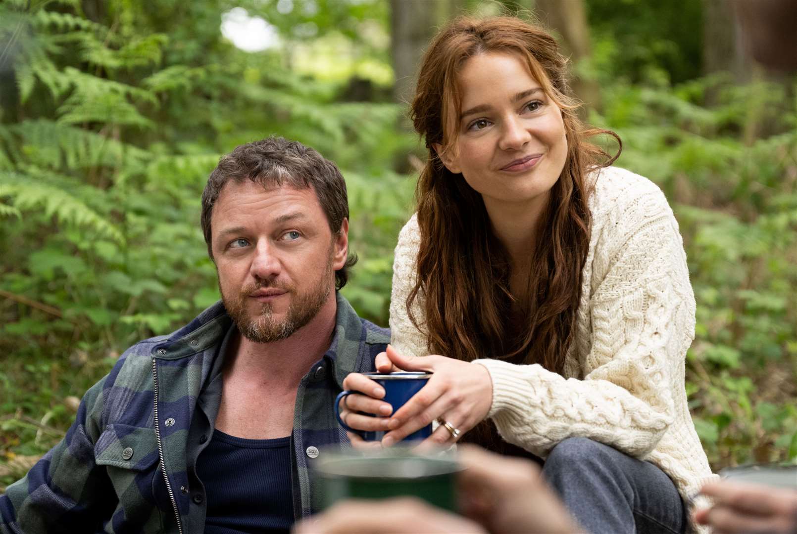 Paddy (James McAvoy) and Ciara (Aisling Franciosi) in Speak No Evil