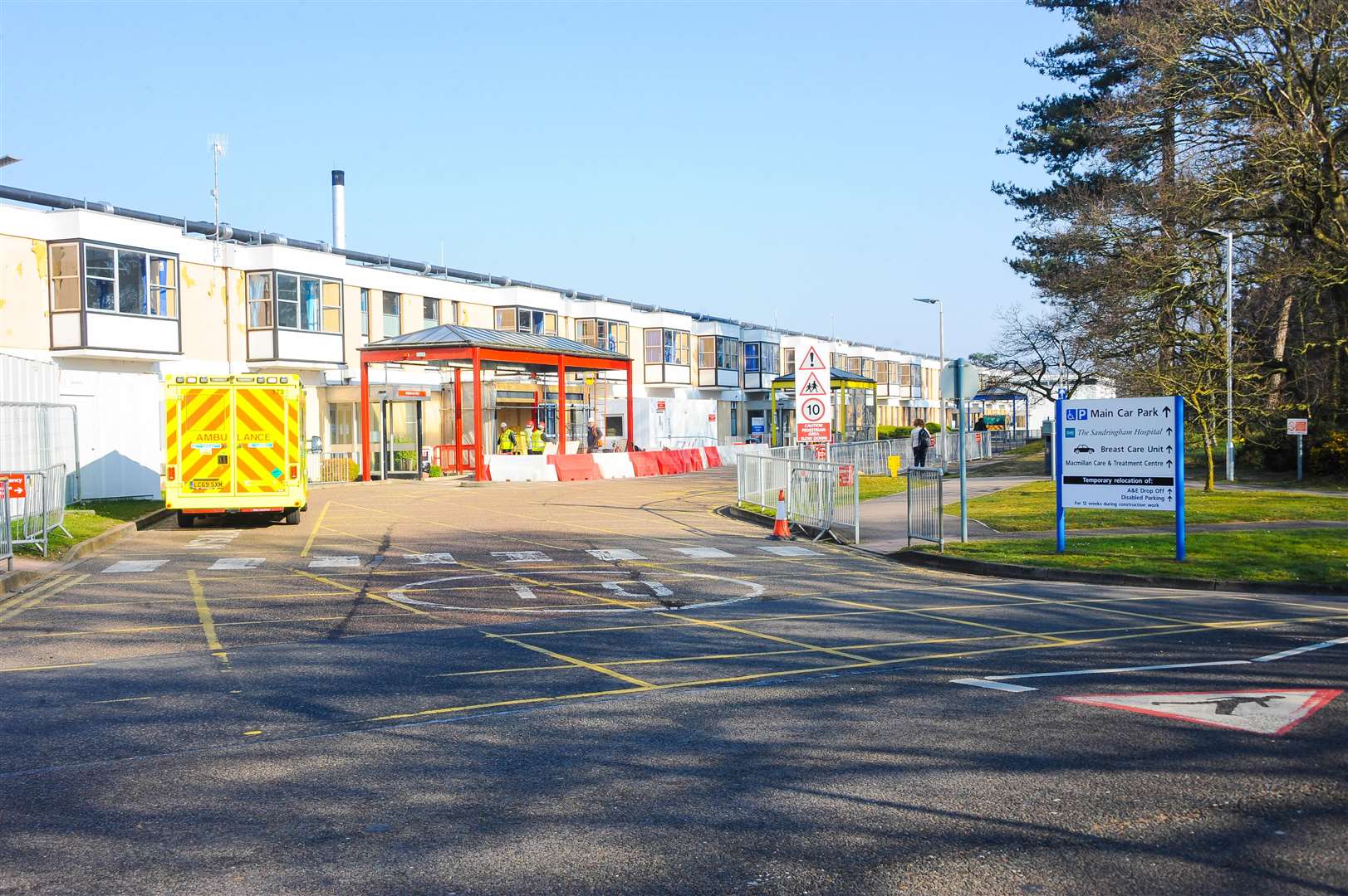 The Queen Elizabeth Hospital in King's Lynn.. (32498476)