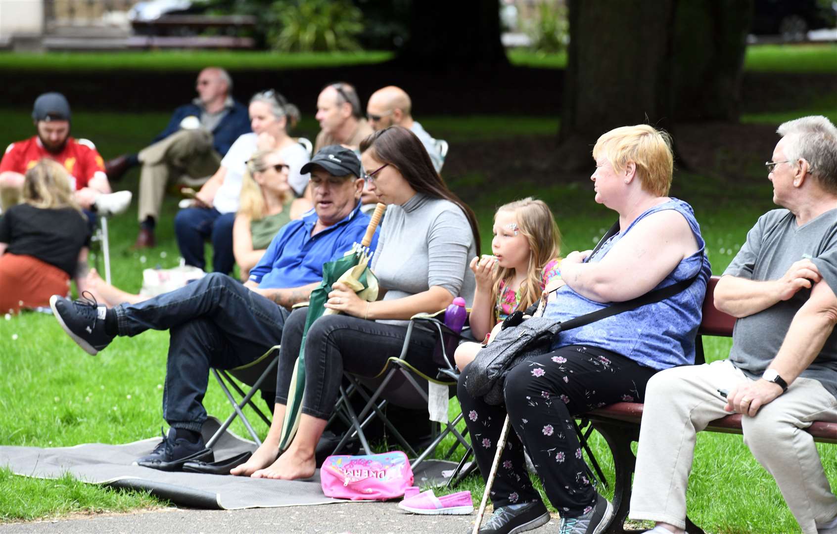 First live music of the year at Wisbech Bandstand. (39274566)
