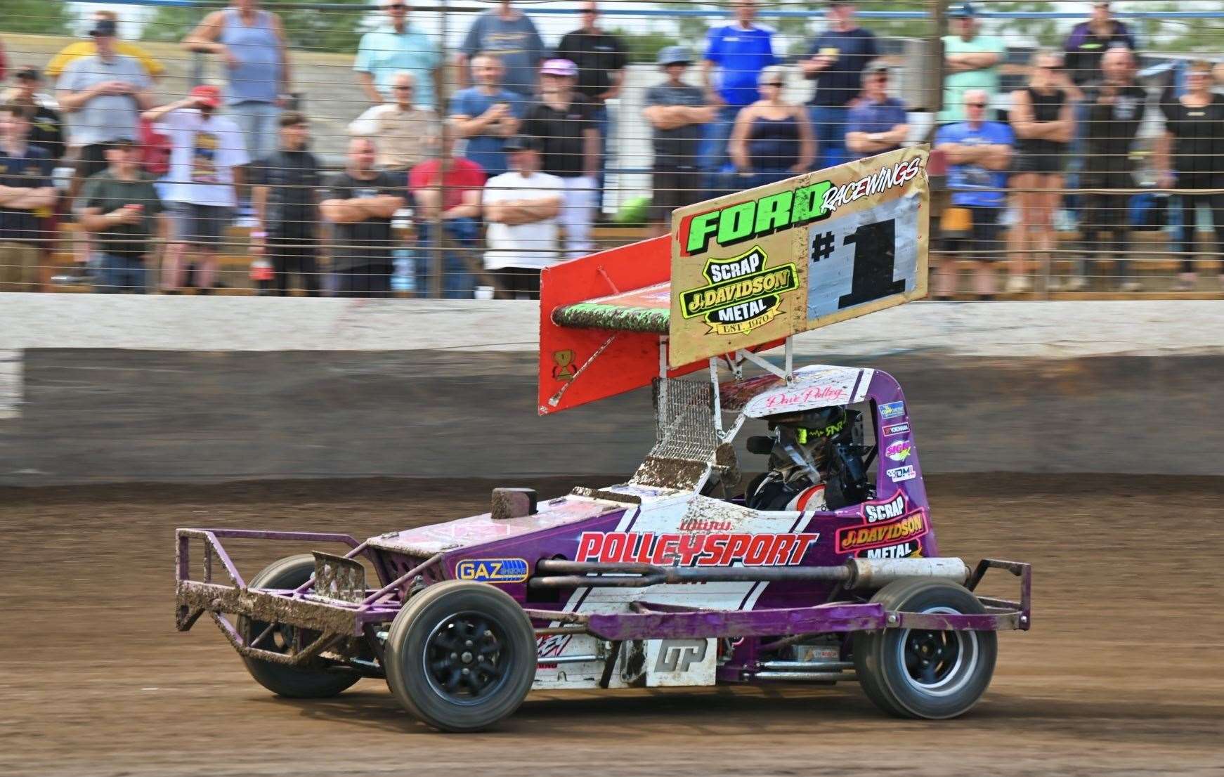 Dave Polley won the BriSCA F2 Stock Car World Final (Picture: Jim Harrod)