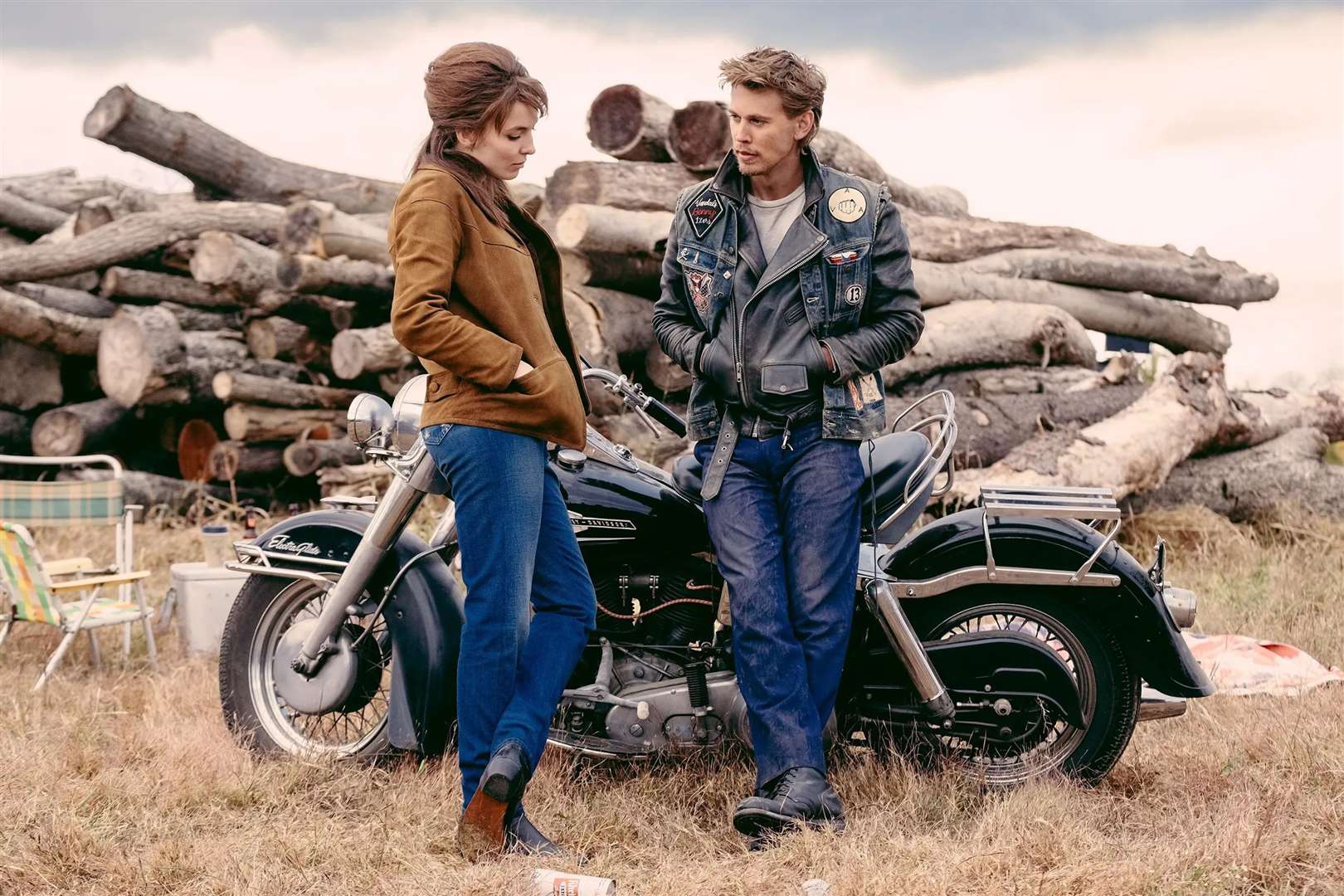 Jodie Comer and Austin Butler star in The Bikeriders
