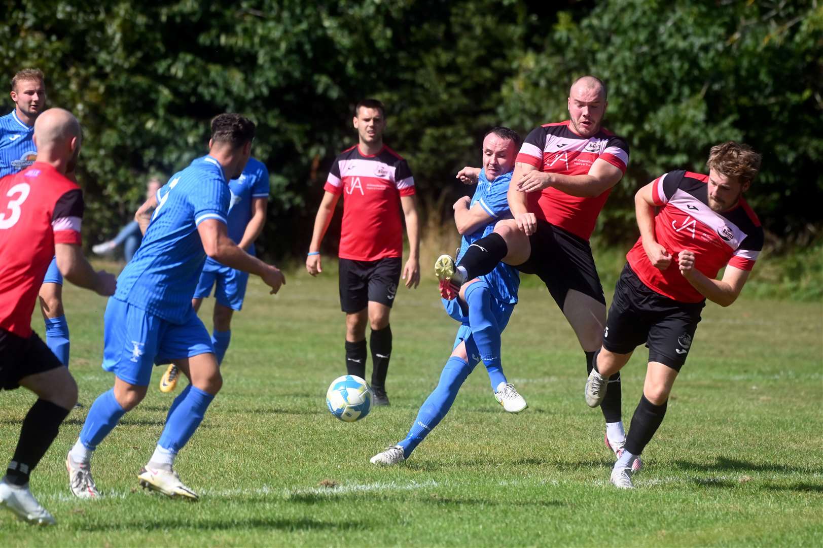 Action from Tydd v Warboys earlier in the season. Picture: Adam Fairbrother