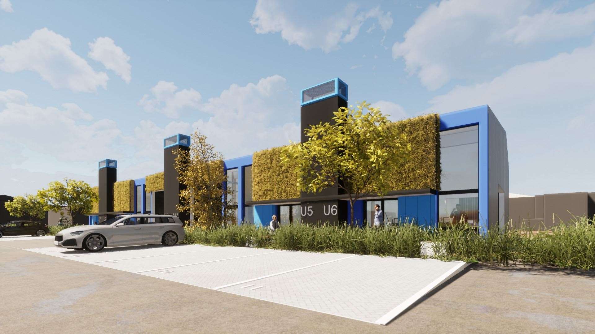 Proposed new units at March; Grown Design Studio