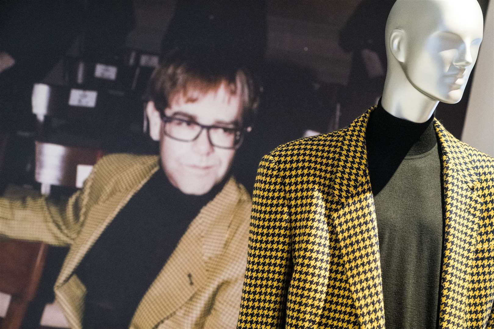 The exhibition will feature piece worn by Sir Elton John (Siese Veenstra/Arches London Bridge/PA)