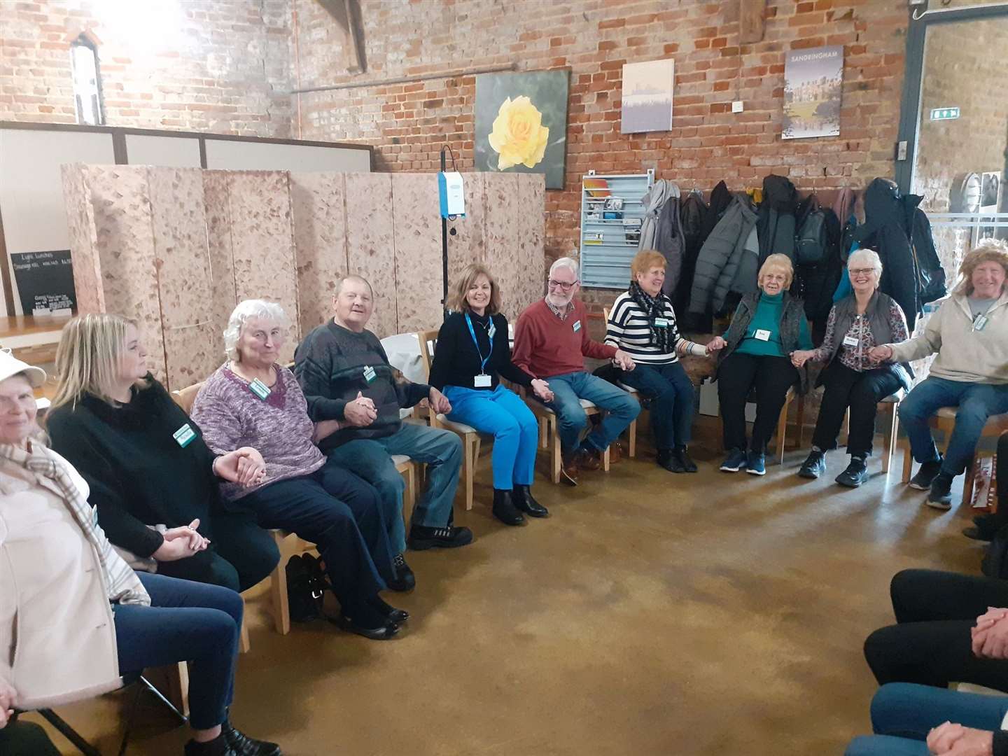 Love to Move class at Damsons group, Peckover House, Wisbech