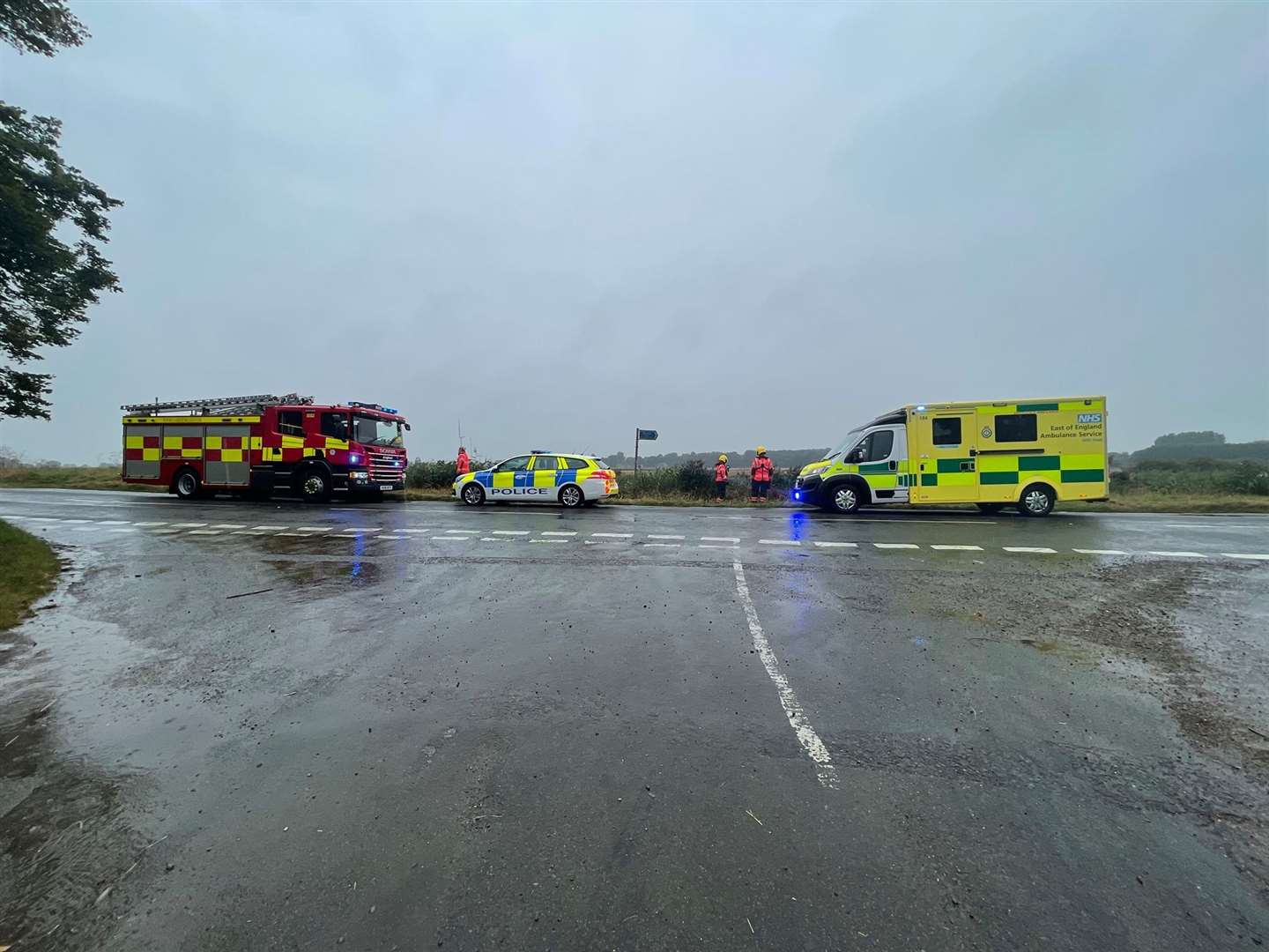 Police and emergency services worked to remove a vehicle from a Fenland river. (51222190)