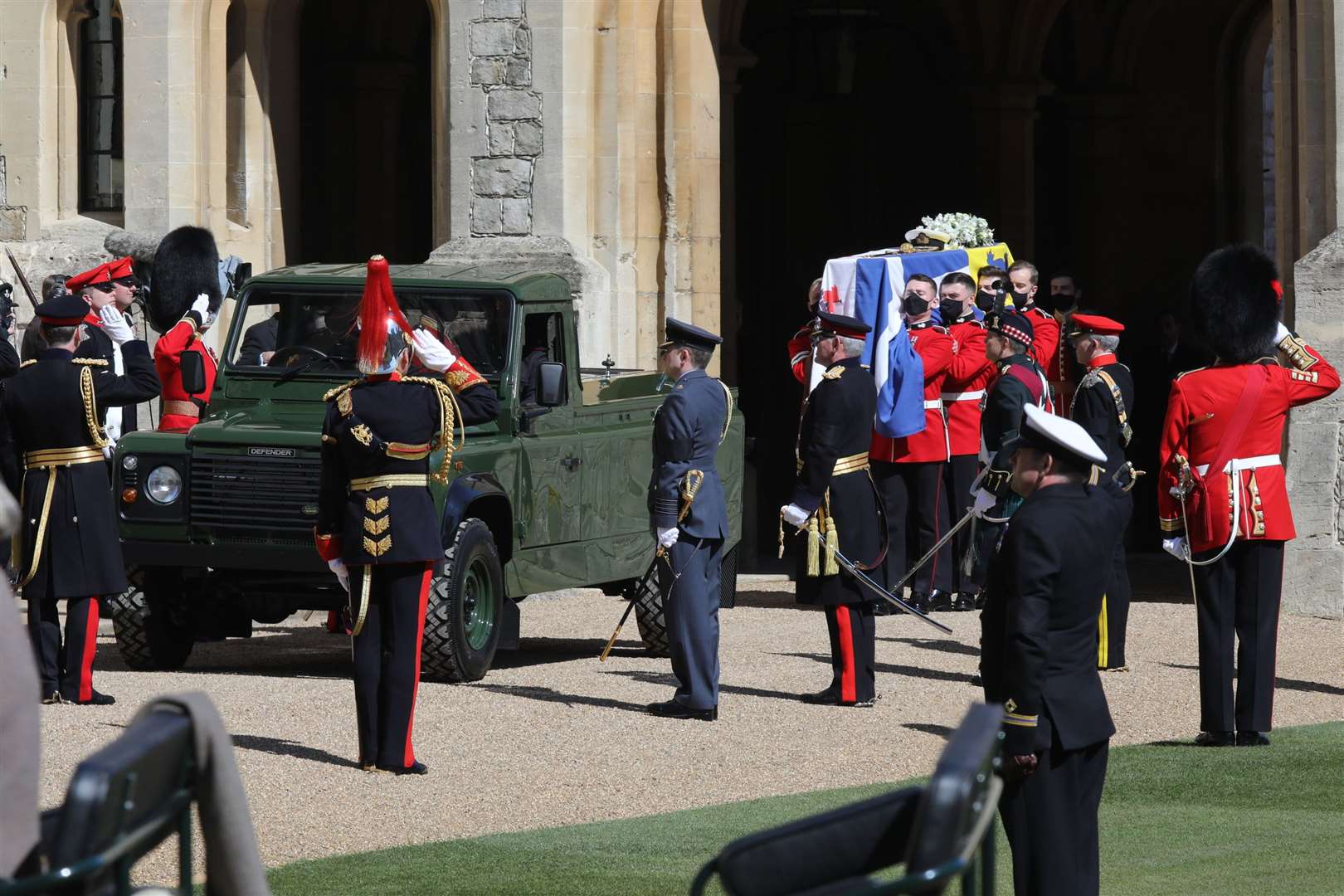 The Duke of Edinburgh received a ceremonial funeral and not a state funeral in 2021