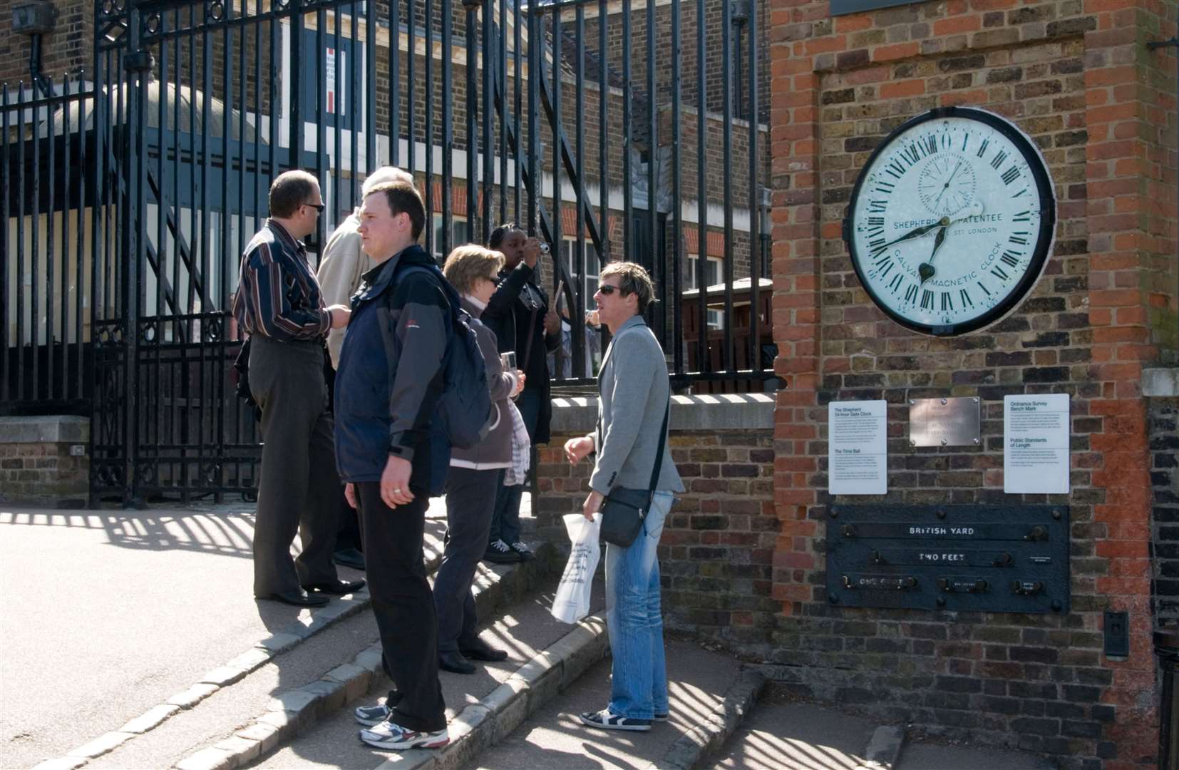 The Gate Clock at the Royal Observatory Greenwich (Alamy/PA)