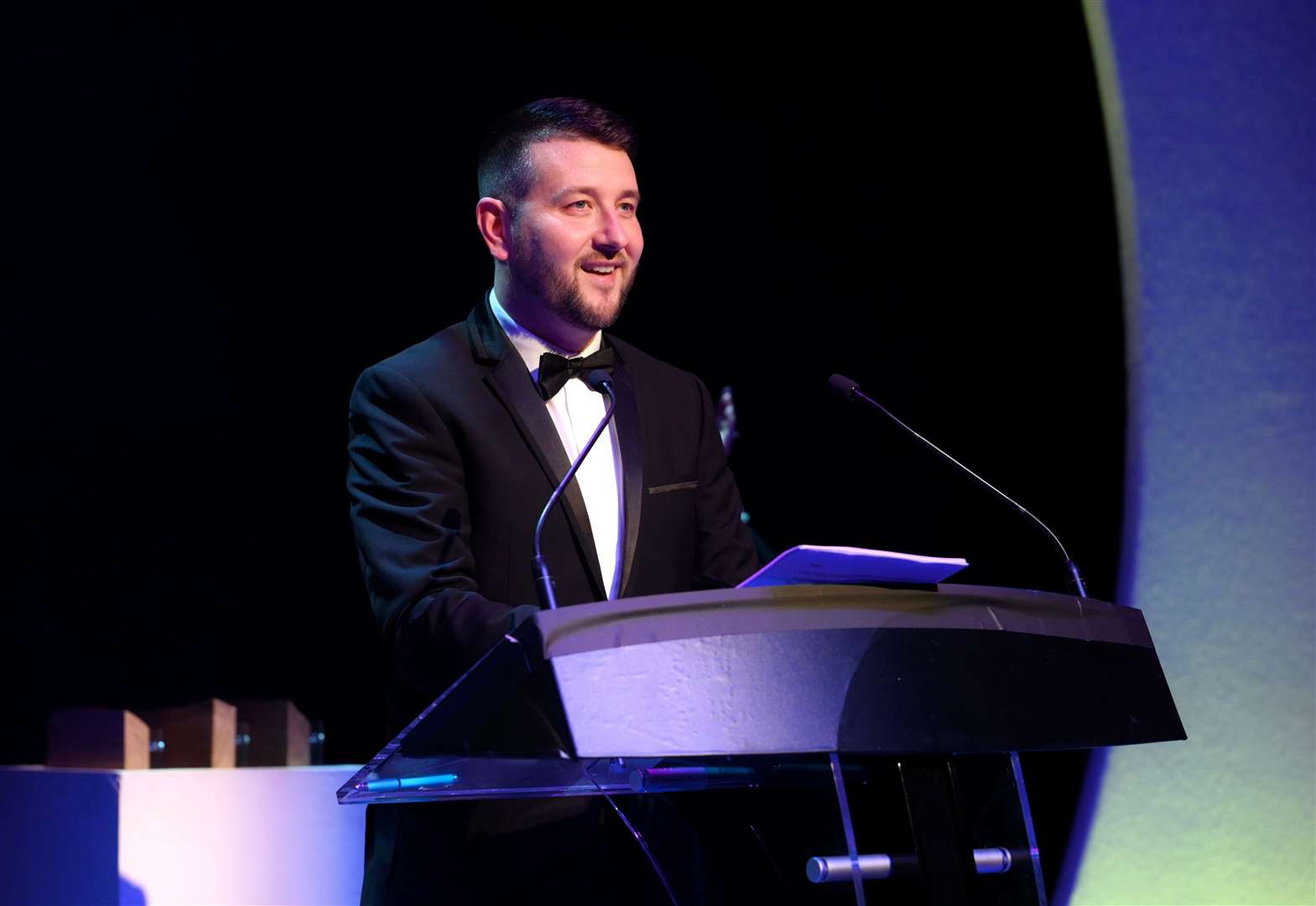 Local journalist David Blackmore has hosted both Fenland Citizen and Lynn News awards ceremonies in the past.