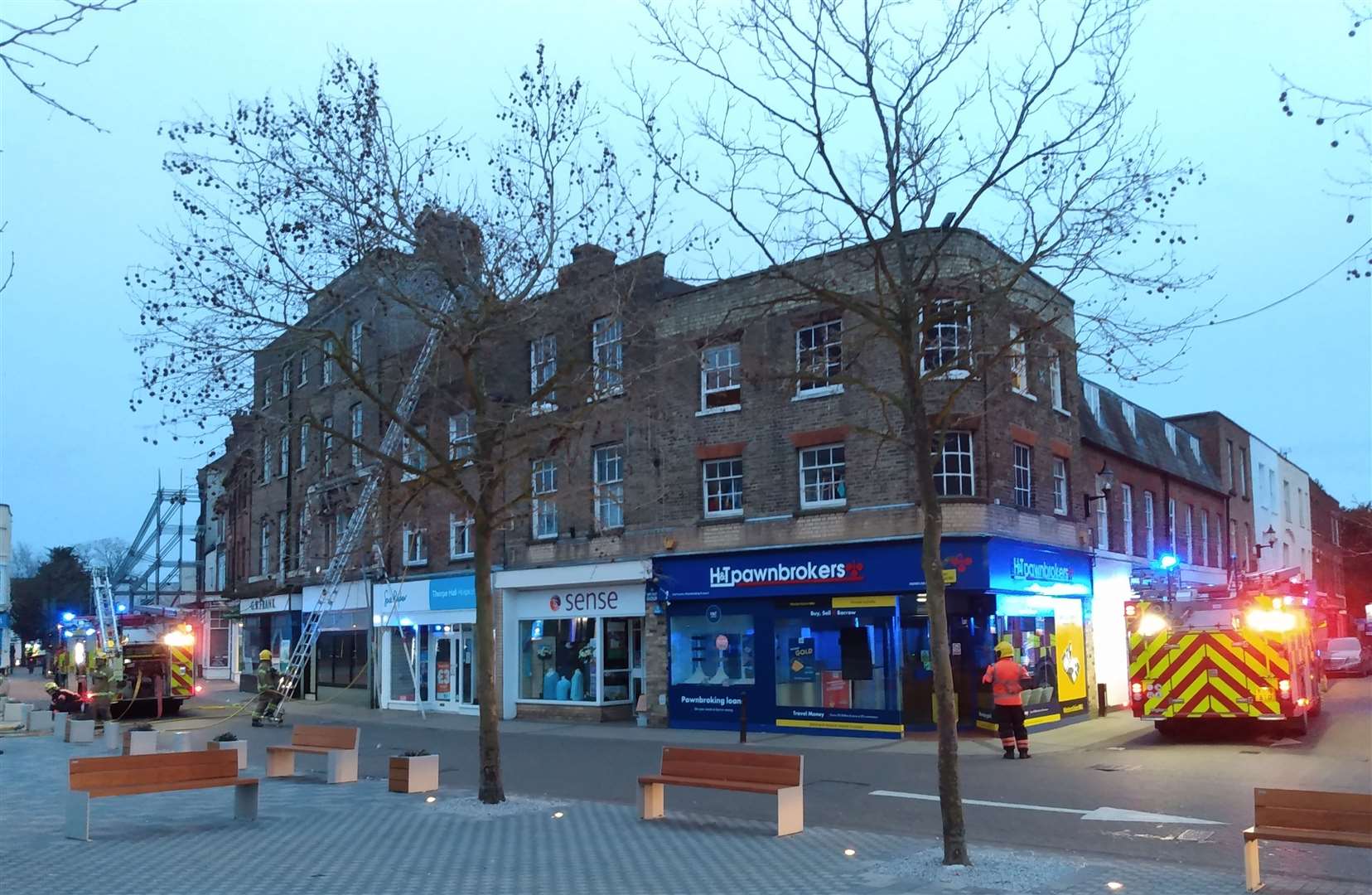 At 5.40pm on Sunday (12) crews were called to a fire on Wisbech Market Place. (62959360)