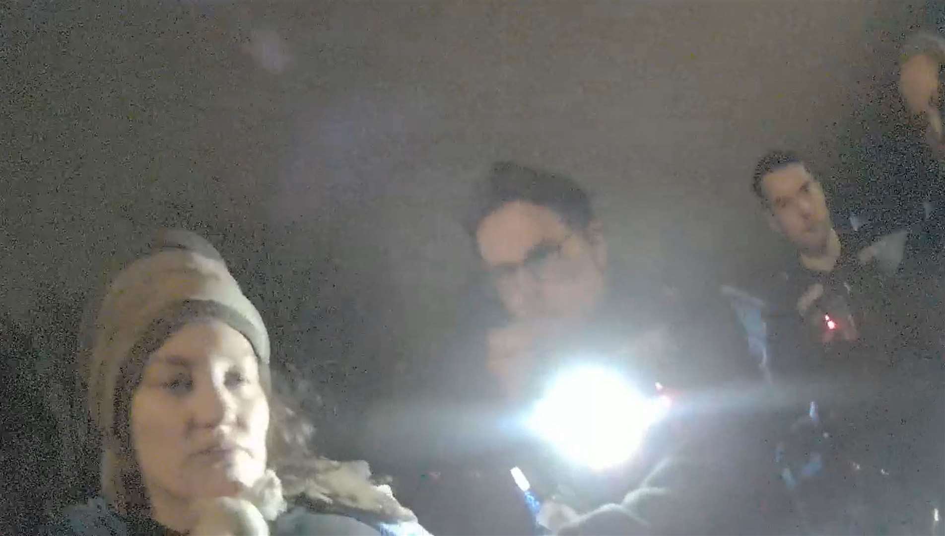 Body worn video of the moment aristocrat Constance Marten was arrested in the street (Met Police/PA)