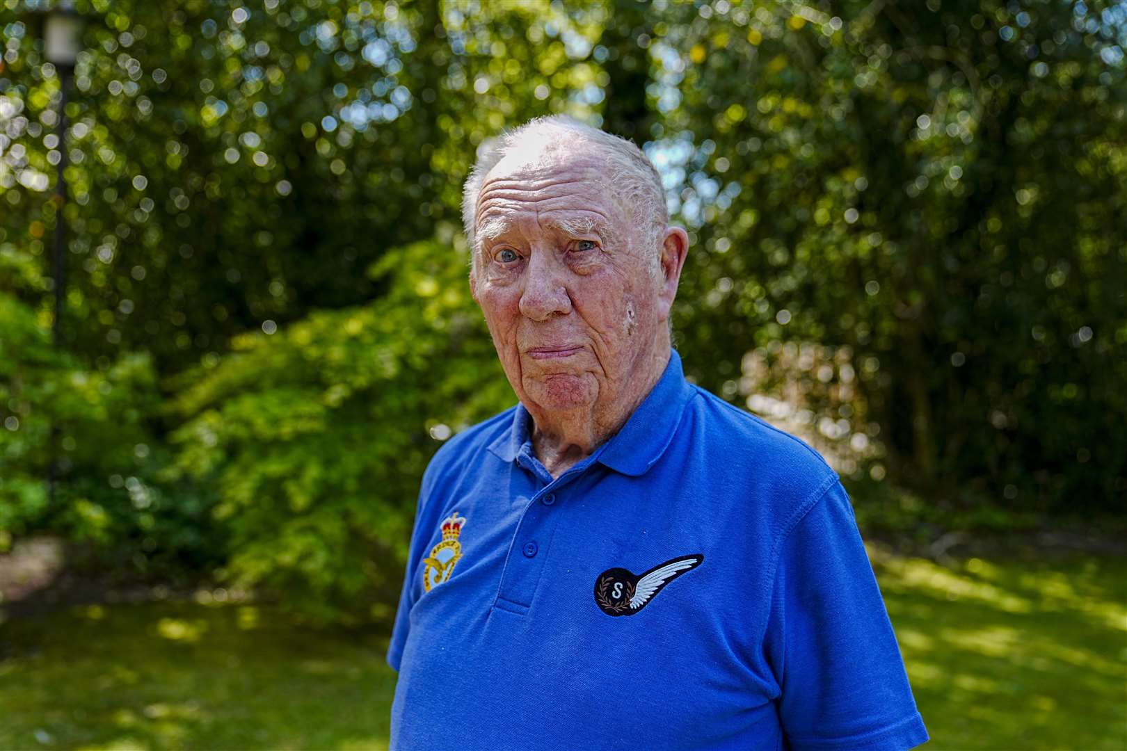 Mike Clarke said there was relief on VE Day that ‘the killing, the dying is stopping’ (Peter Byrne/PA)