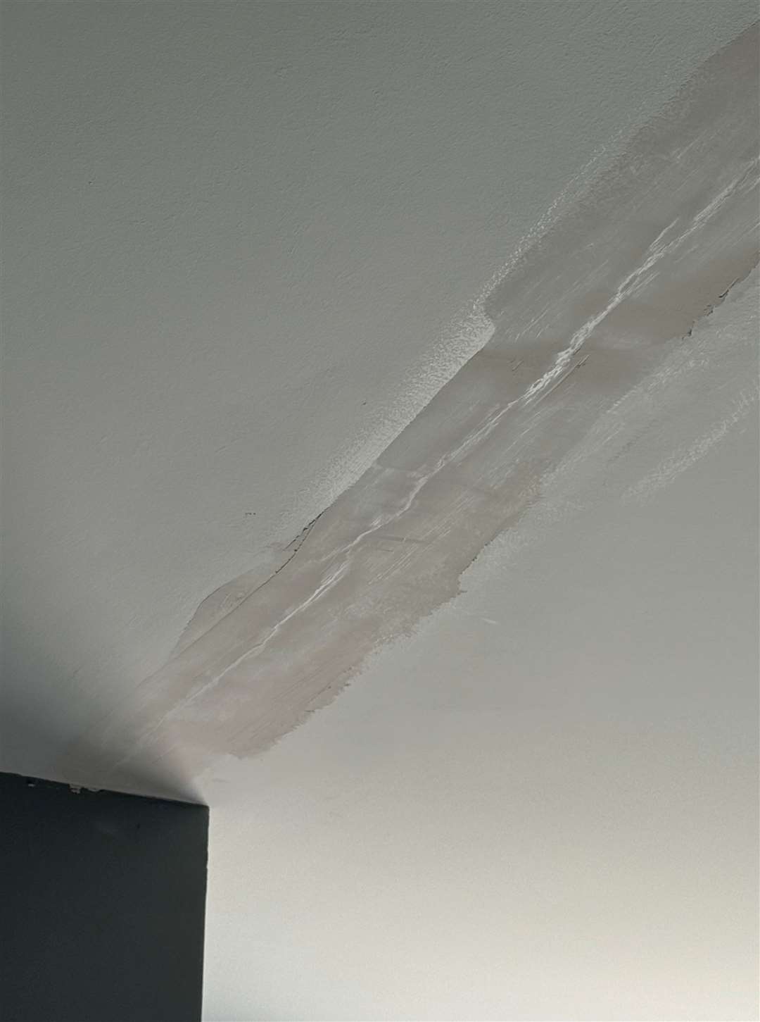 Repairs made to the ceiling