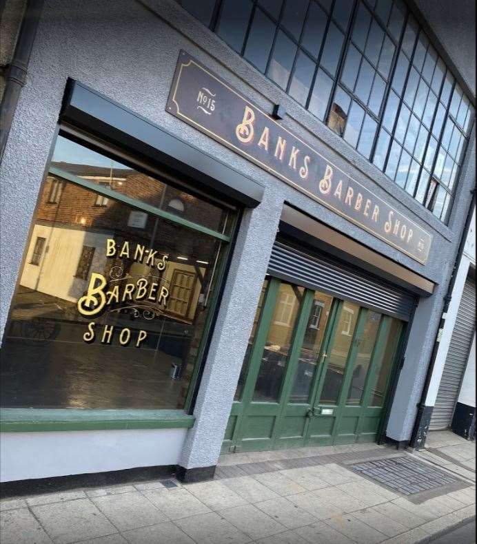 Banks Barber Shop in Chapel Road, Wisbech. (42380297)