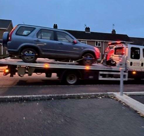 A vehicle was seized. Picture: Norfolk Police