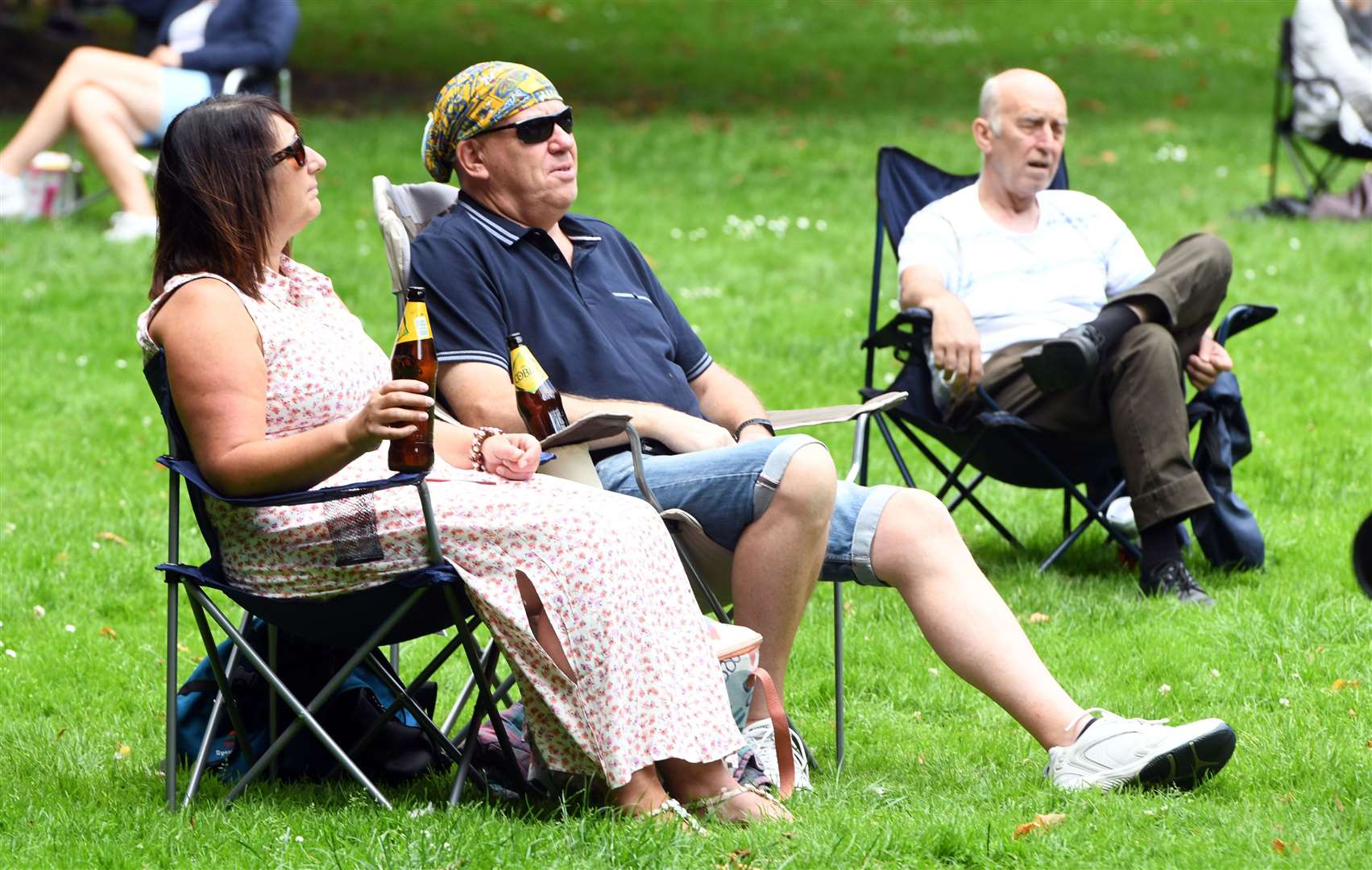 First live music of the year at Wisbech Bandstand. (39274560)