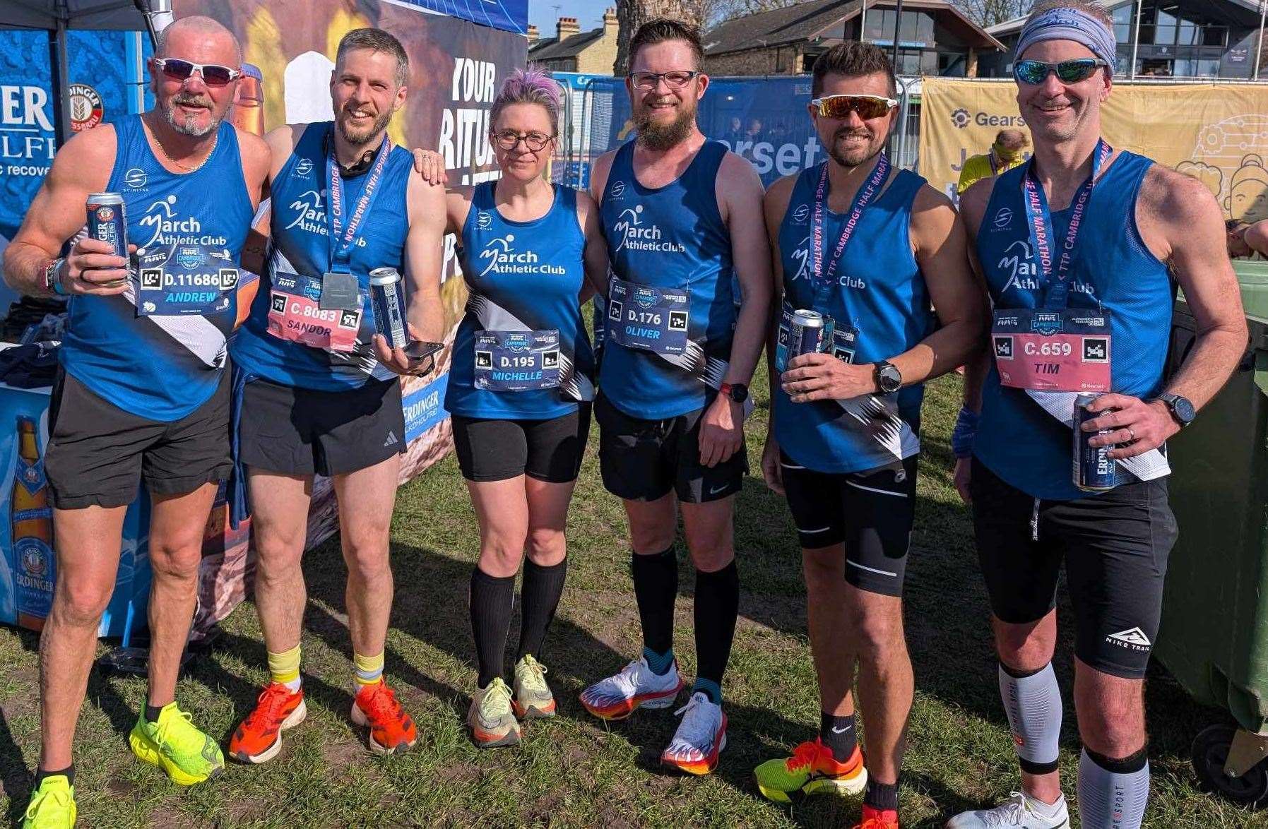 March AC at the Cambridge Half Marathon.
