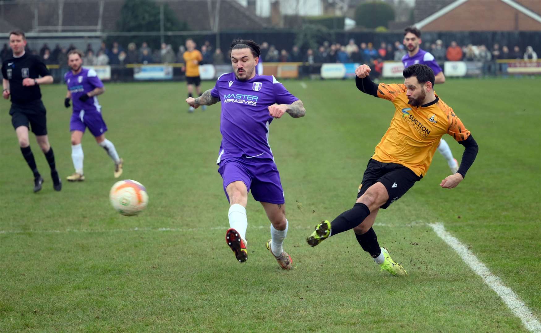 March v Daventry in the Last 32 of the FA Vase