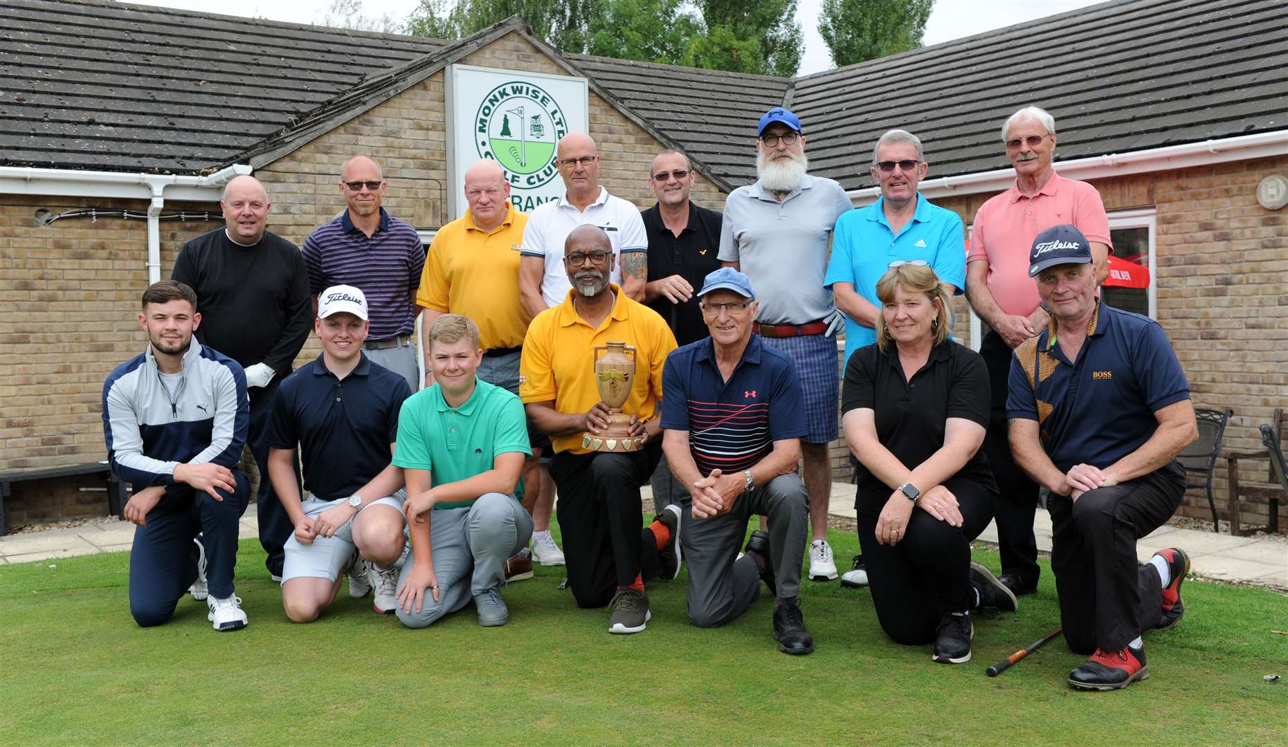 Golfers before teeing off at the charity day (51761107)