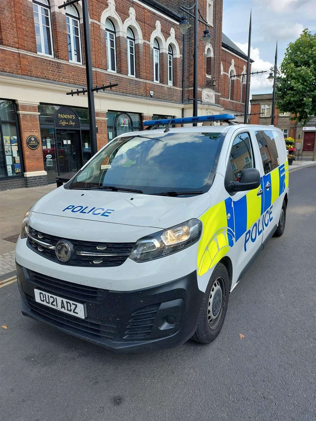 Fenland police took the opportunity to chat with March residents in the weekend sunshine.
