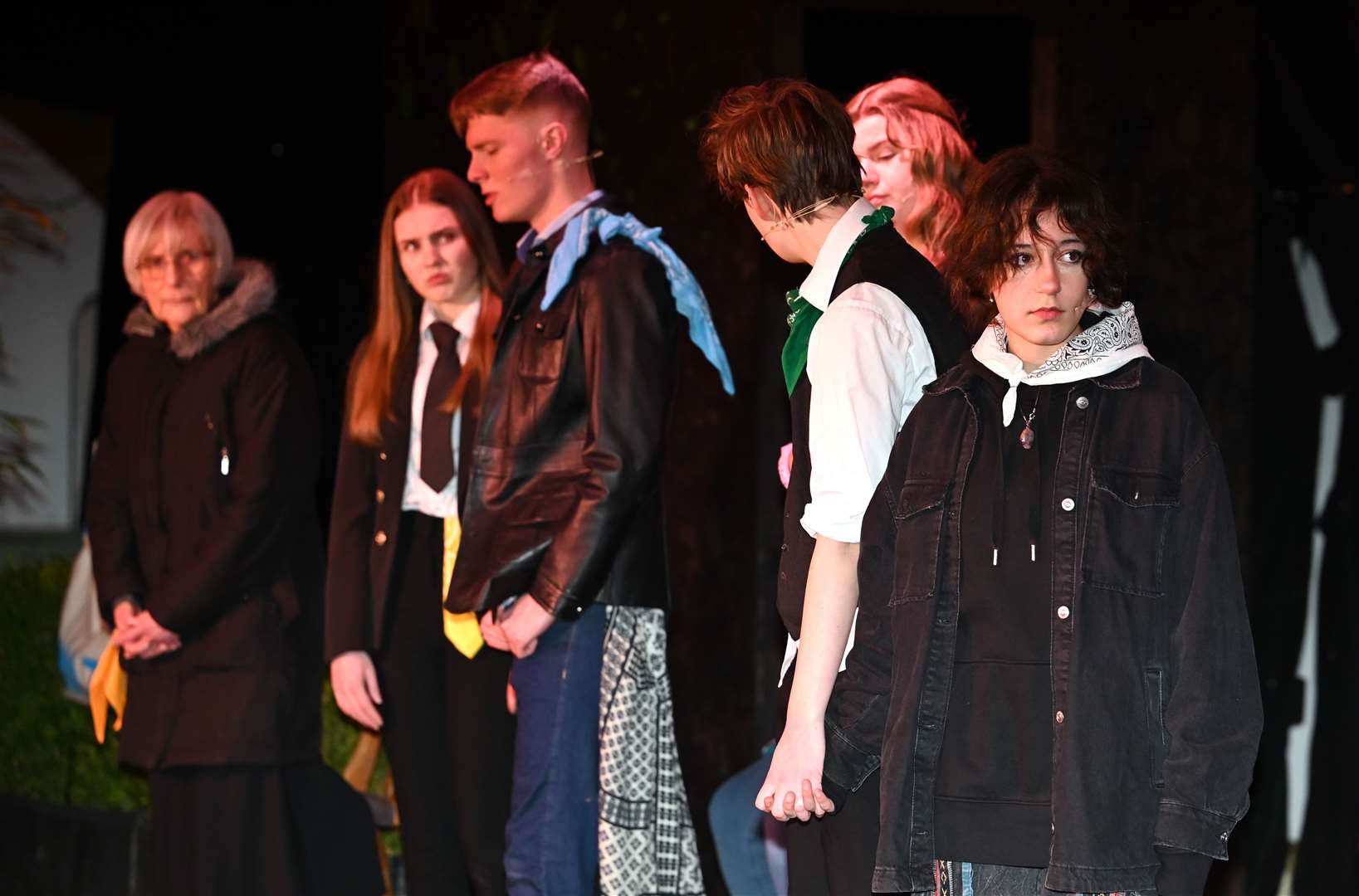 Nine Lives Theatre dress rehearsal of Superglue. (55274461)
