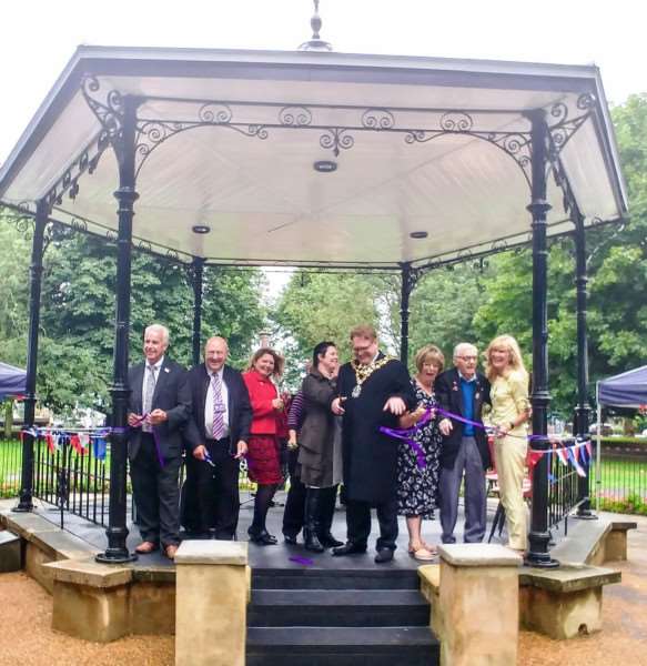 Wisbech bandstand is re-open for music after a �62,000 refurbishment.