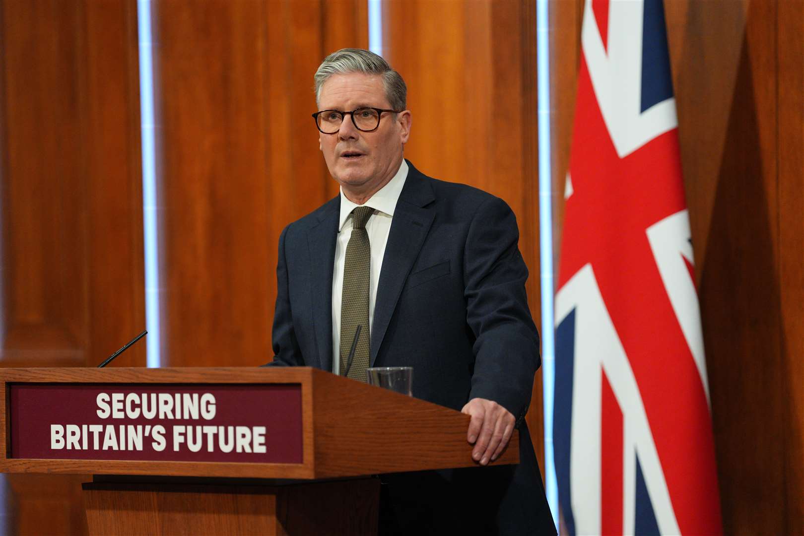 Sir Keir Starmer said the future of British Steel ‘hangs in the balance’ as he announced a rare Saturday session of Parliament to debate emergency legislation (Carl Court/PA)