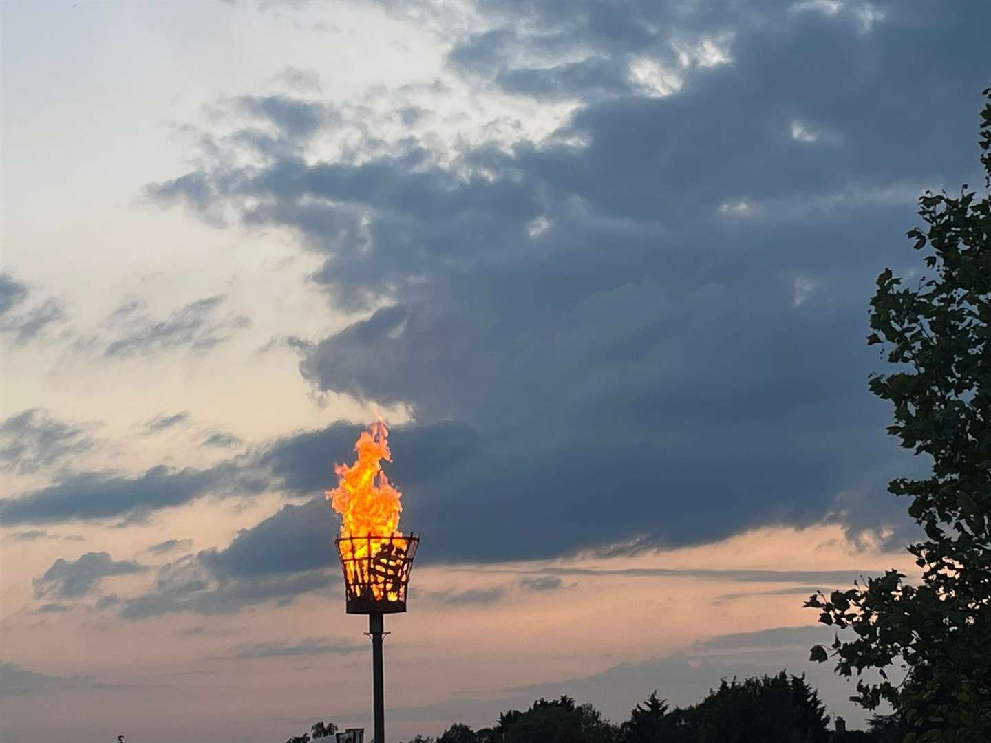 The beacon will be lit in West End Park to mark the 80th anniversary of VE Day. Picture: Nick Athier
