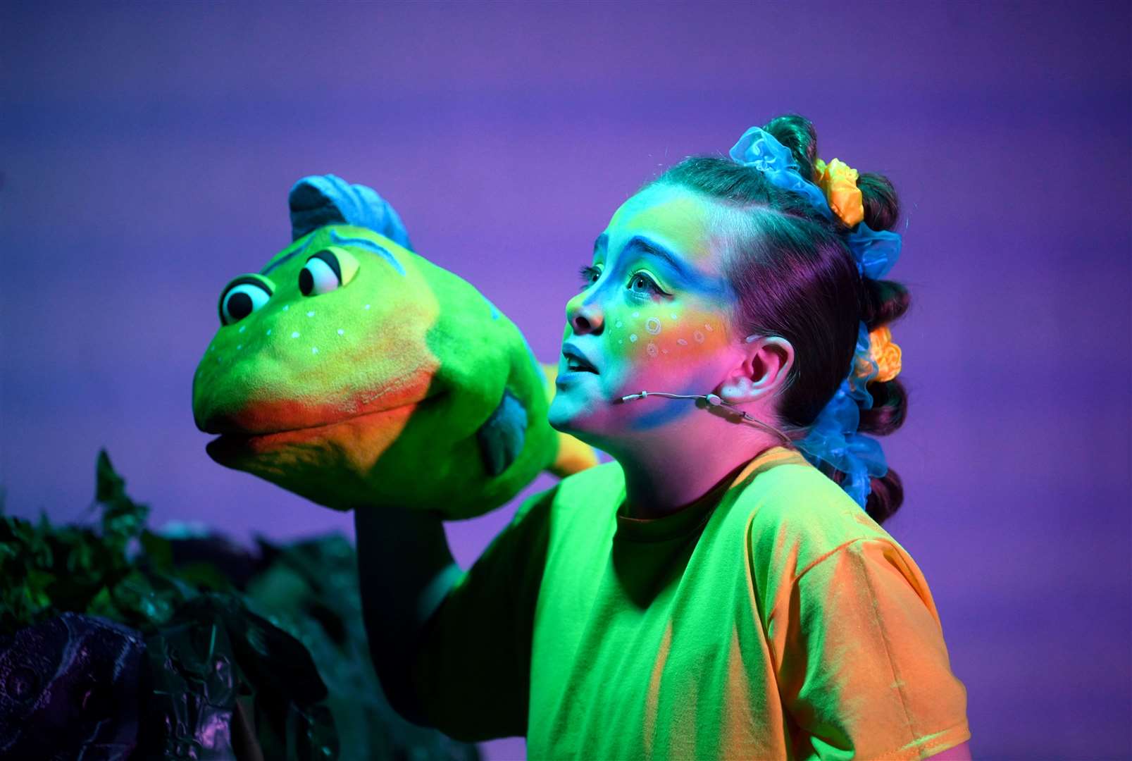 Nine Lives Theatre Company dress rehearsal of The Little Mermaid