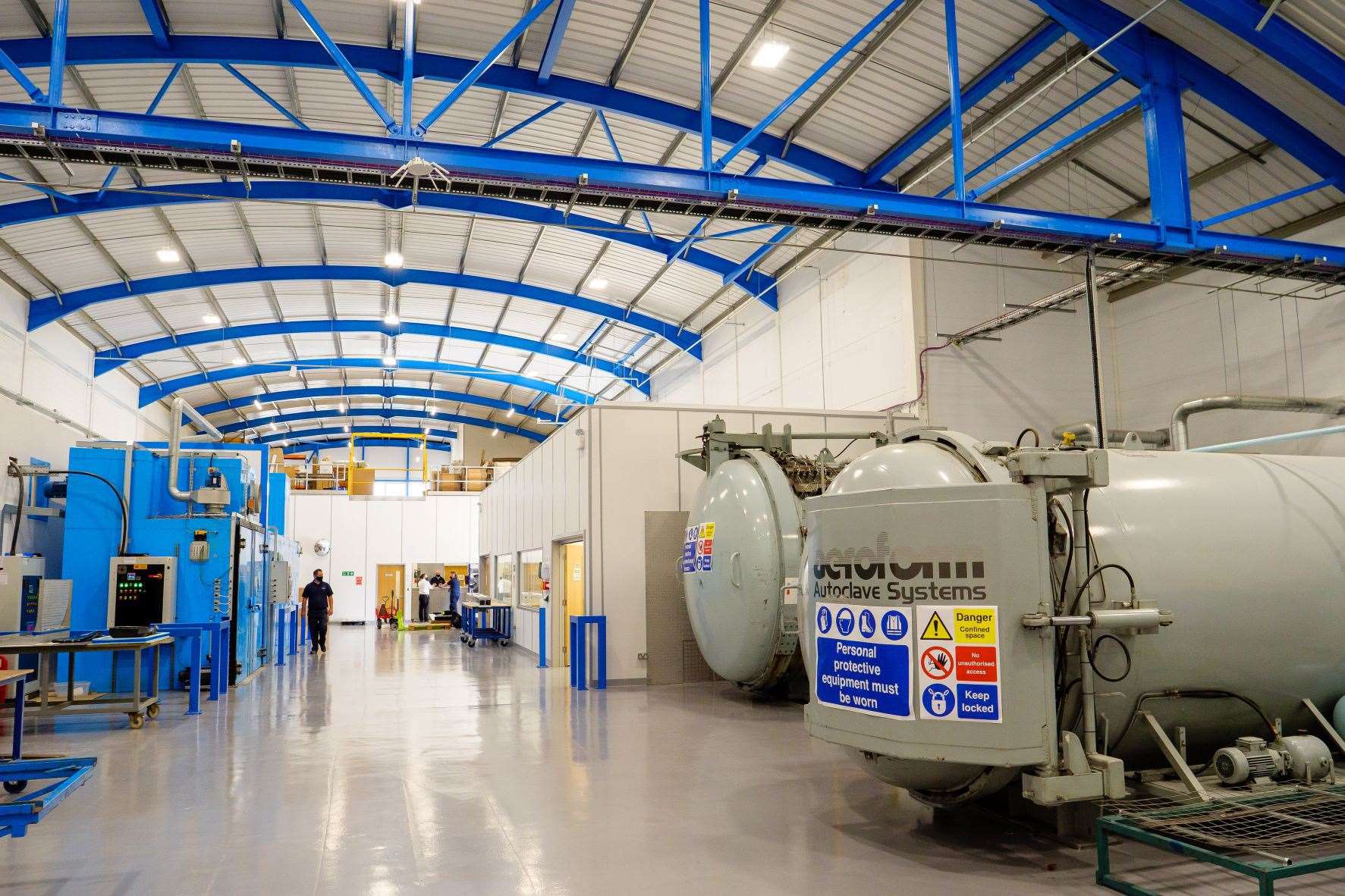 usiness Board’s Al Kingsley sees how relocated Chatteris aerospace company. Photo: Cambridgeshire & Peterborough Combined Authority. (51346465)